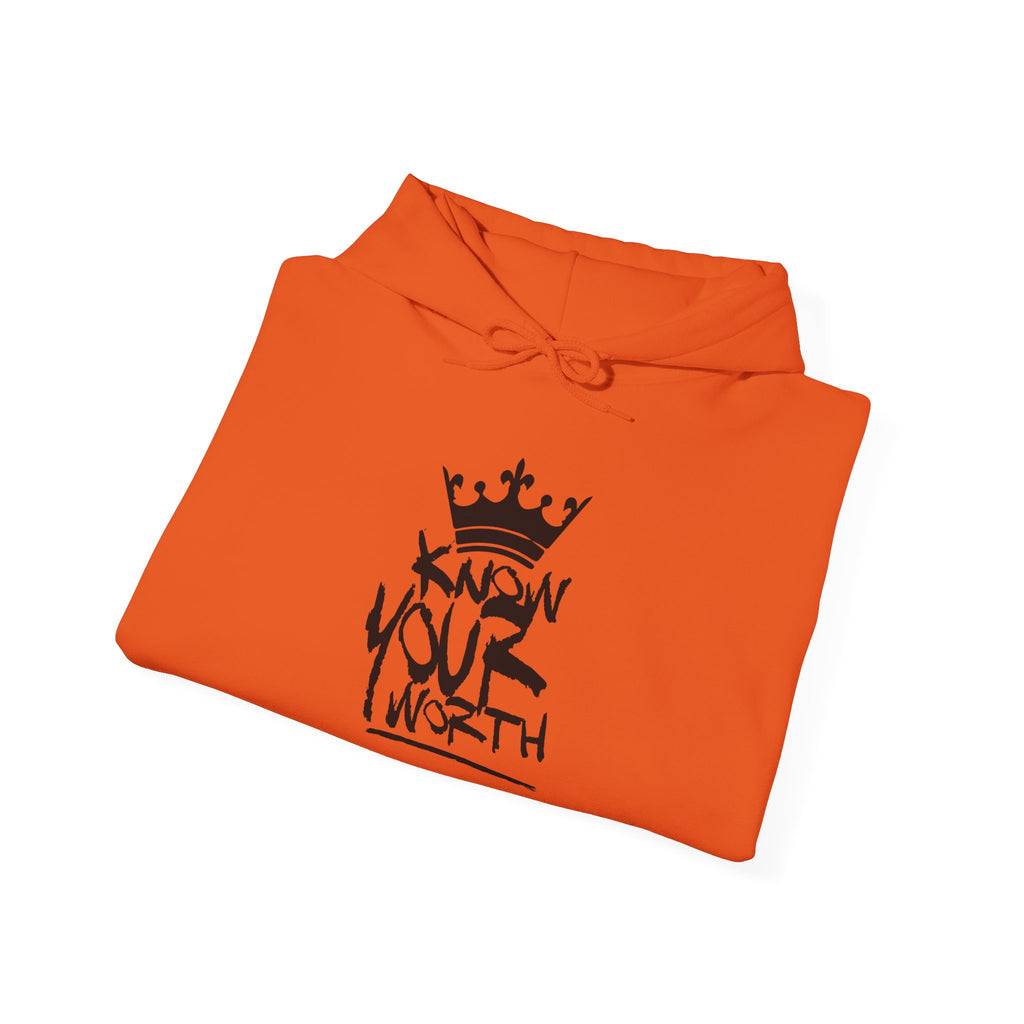 KYW — Inspirational Black Crown Graphic Hoodie
