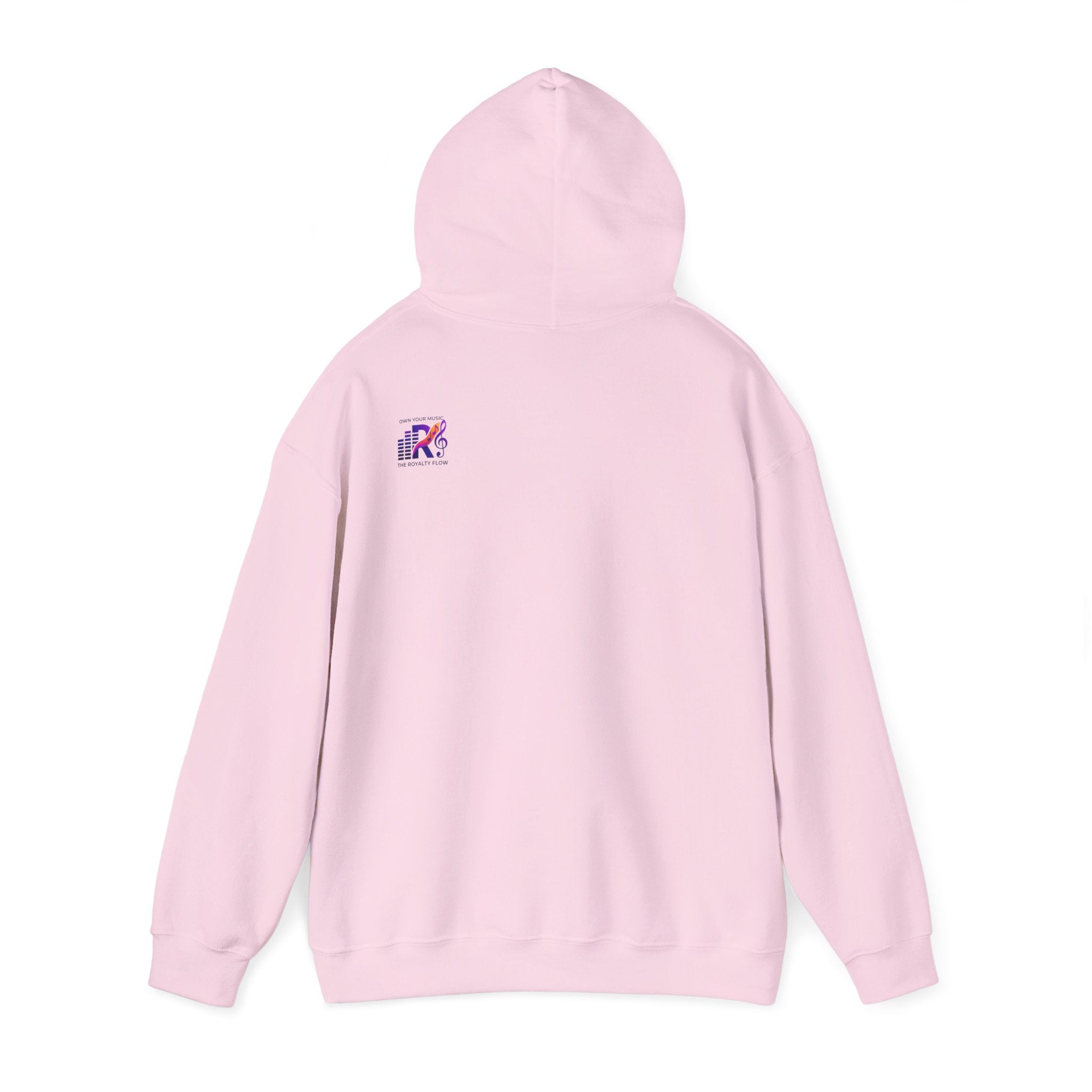 The Royal Flow by KYW - Hoodie — White or Pink _ Music Logo - Pullover