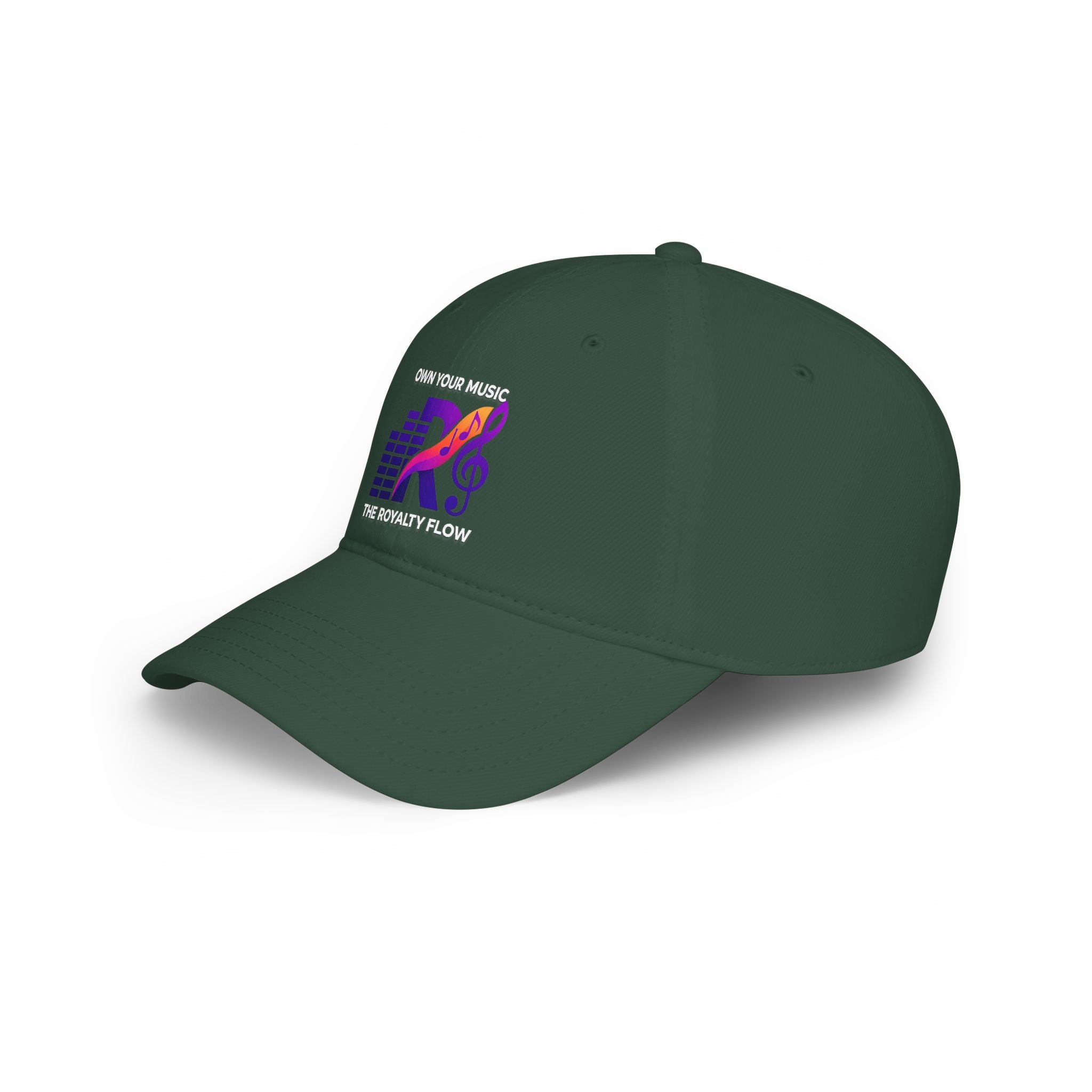 The Royalty Flow Music Logo - Low Profile Baseball Cap
