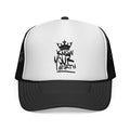 Trucker Cap - Black Crown Graffiti "Know Your Worth" Mesh Hat