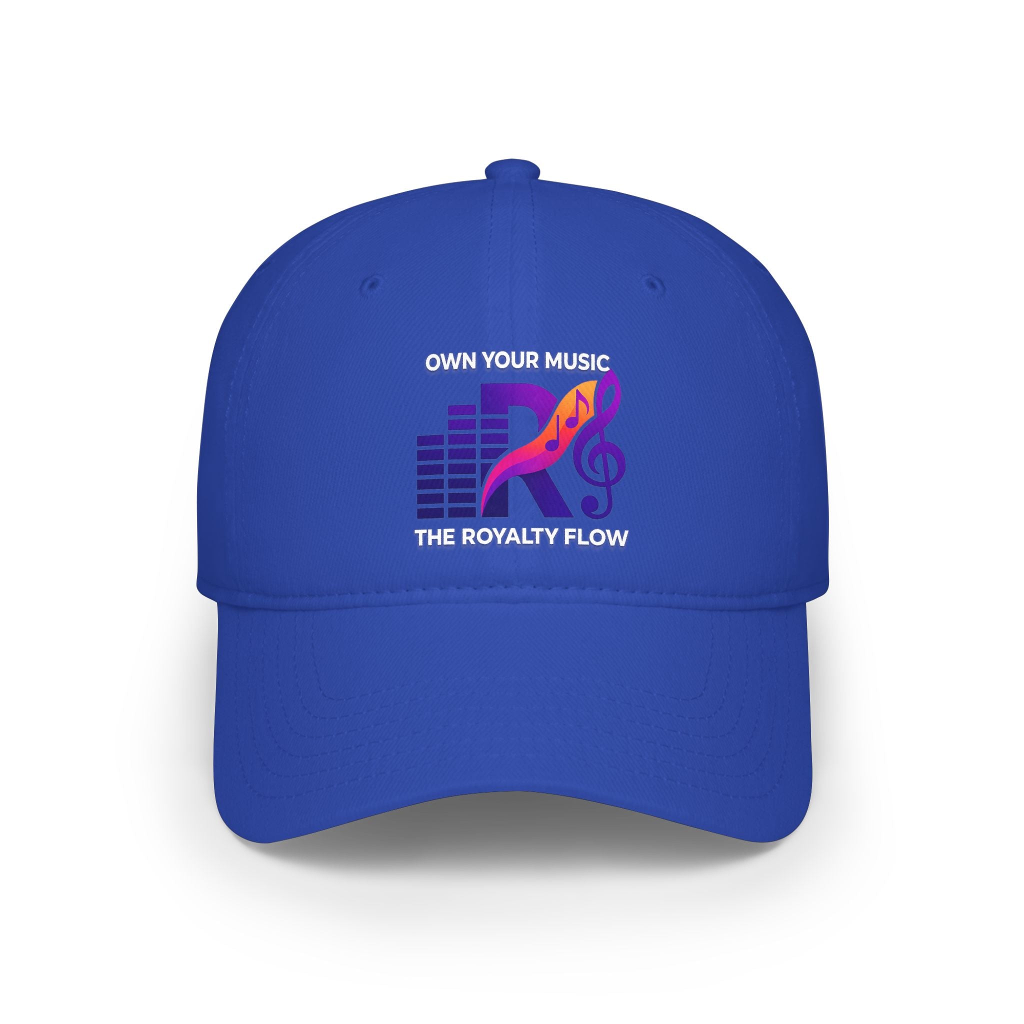 The Royalty Flow Music Logo - Low Profile Baseball Cap