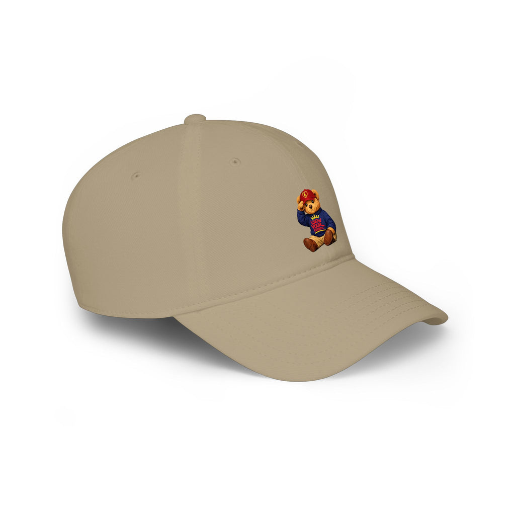 Know Your Worth - Brown Teddy Bear - Low Profile Baseball Cap