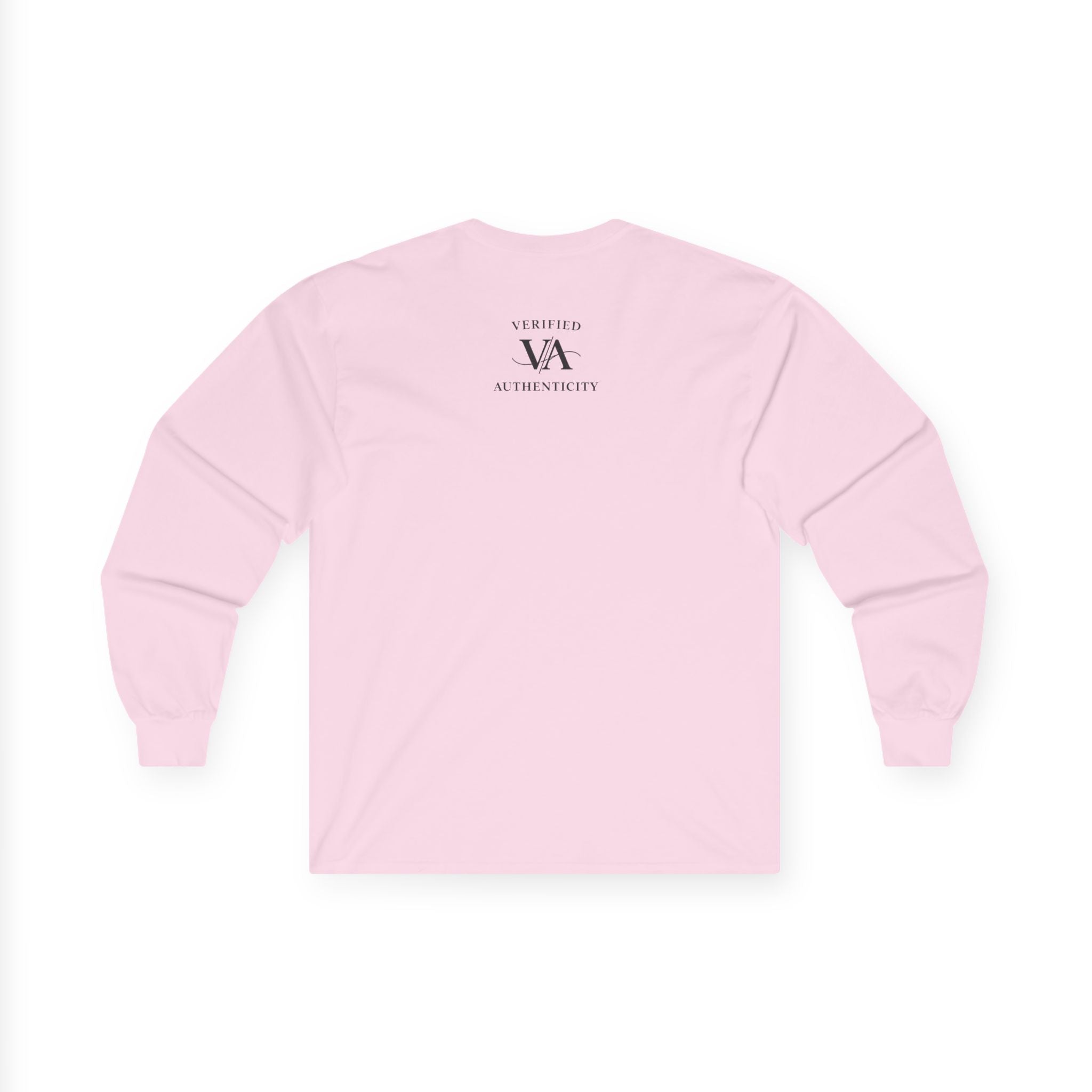 Long Sleeve Tee — "Verified Authenticity" Linear Logo