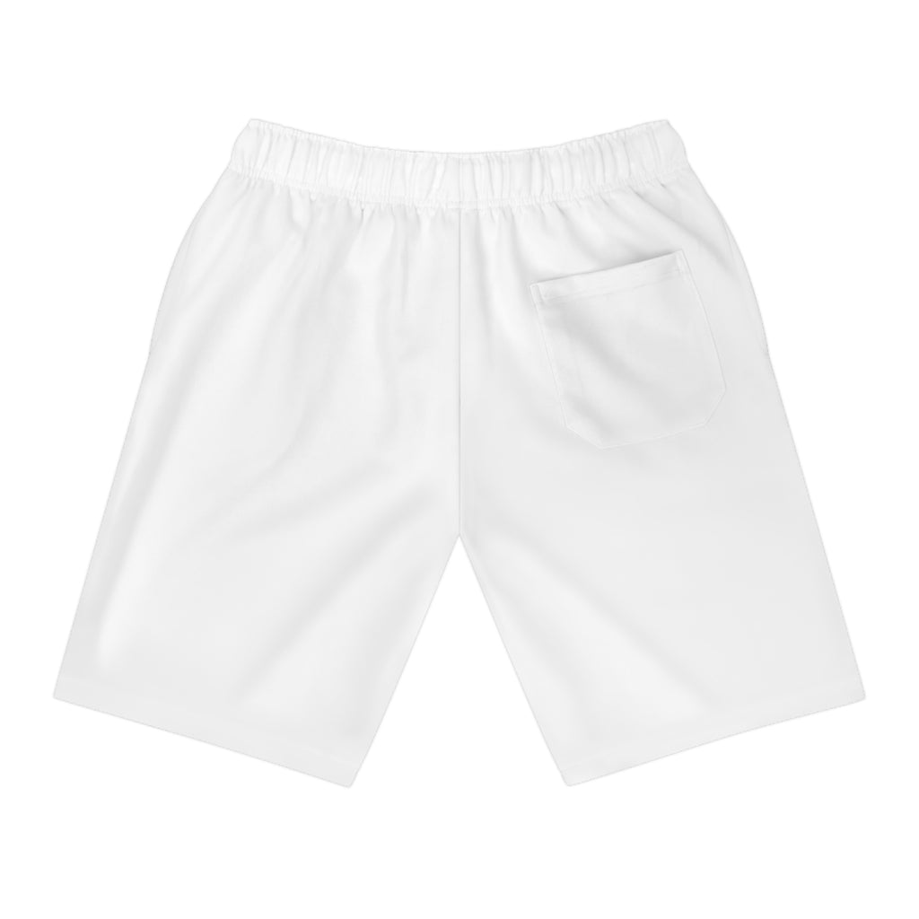 Embroidered Cozy - Know Your Worth Est. 61920 - Teddy Bear Athletic Shorts