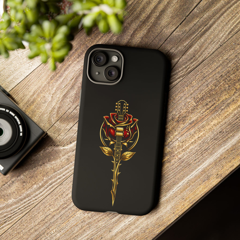 Guitar Rose by Know Your Worth 61920 - Cell Phone Case/ Cover