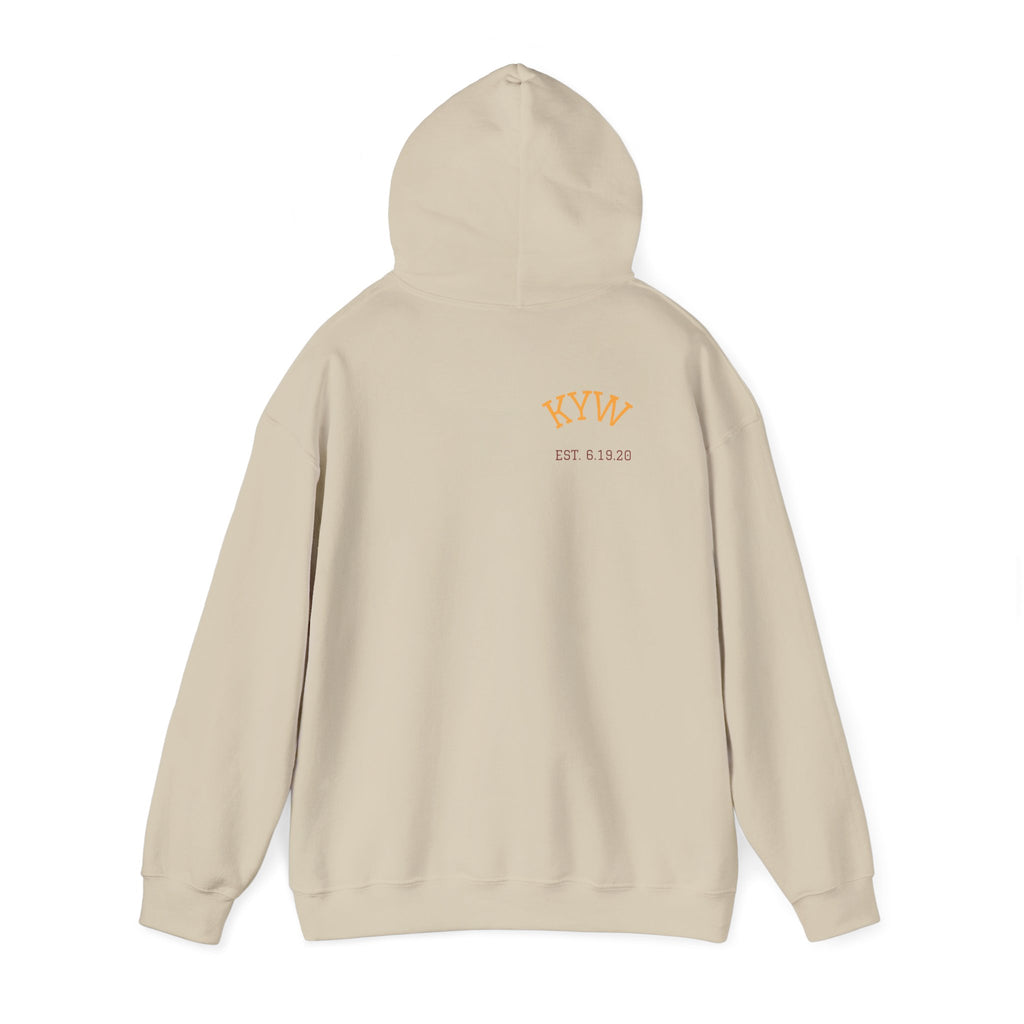 KYW — Inspirational Black Crown Graphic Hoodie