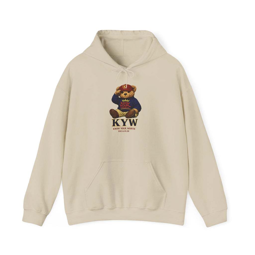 KYW — Inspirational Big Teddy Bear Graphic Hoodie