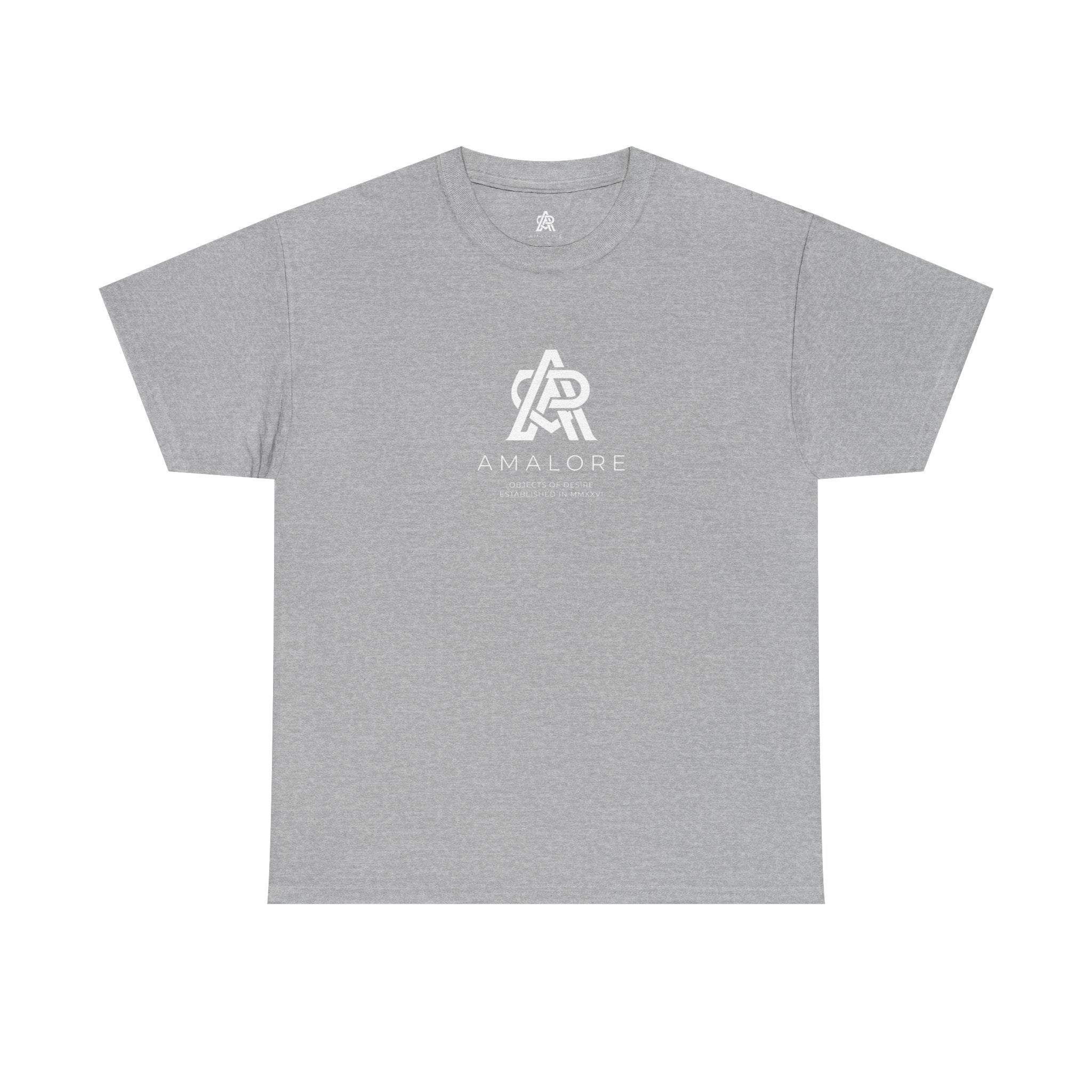 Amalore Designer Tee — Inspirational White Crown Graphic Tee