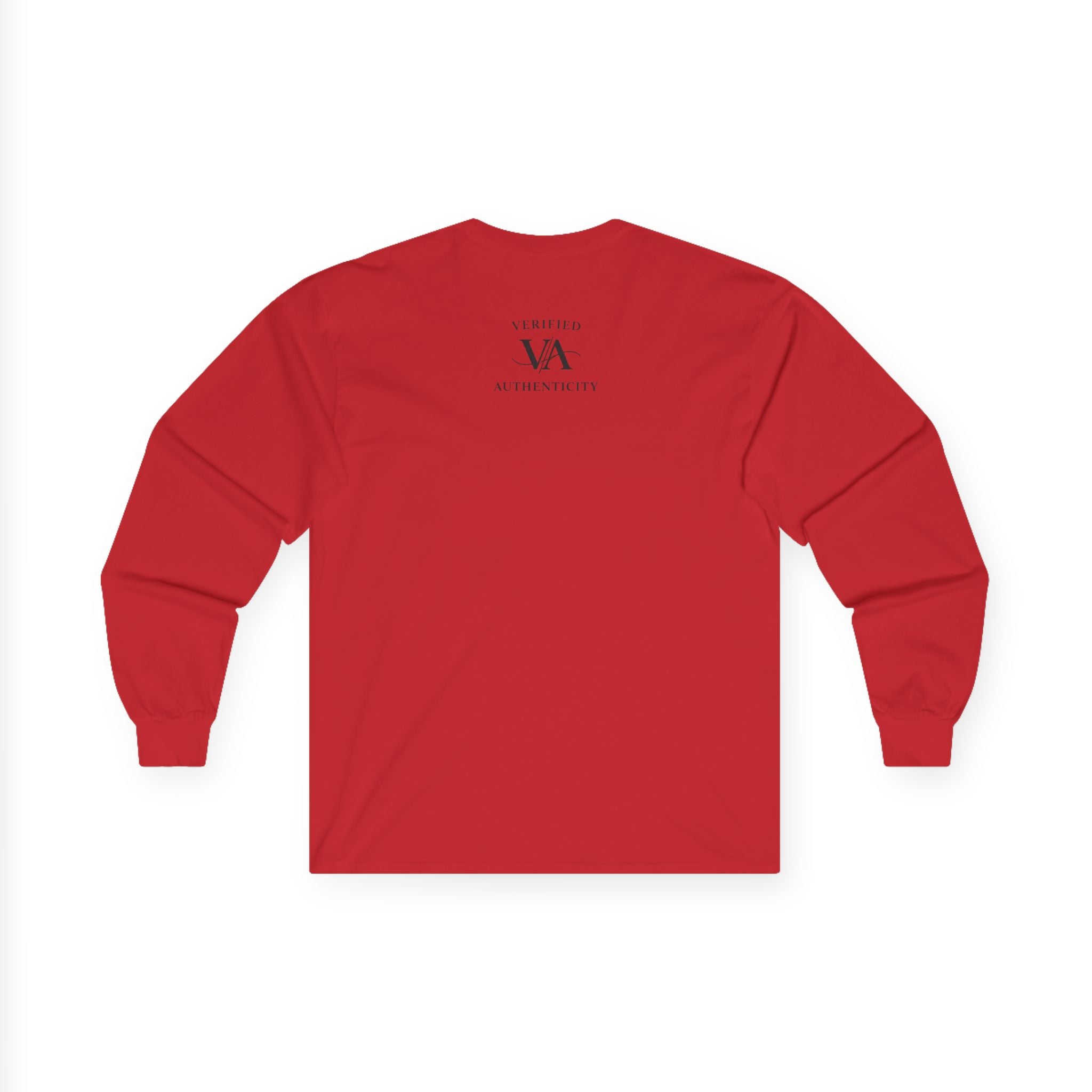 Long Sleeve Tee — "Verified Authenticity" Linear Logo