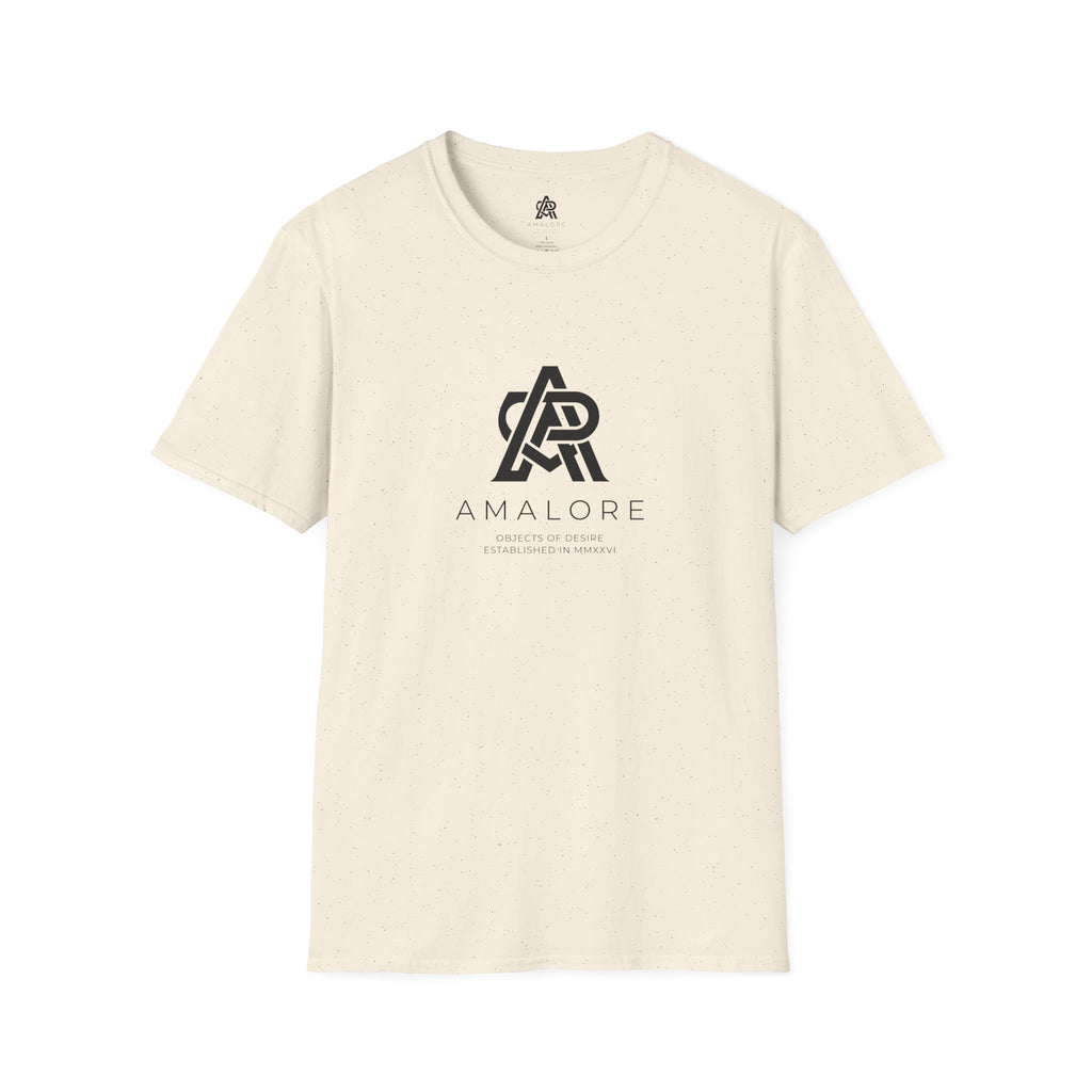 Amalore Logo T-Shirt — Minimalist Monogram Tee for Everyday Wear