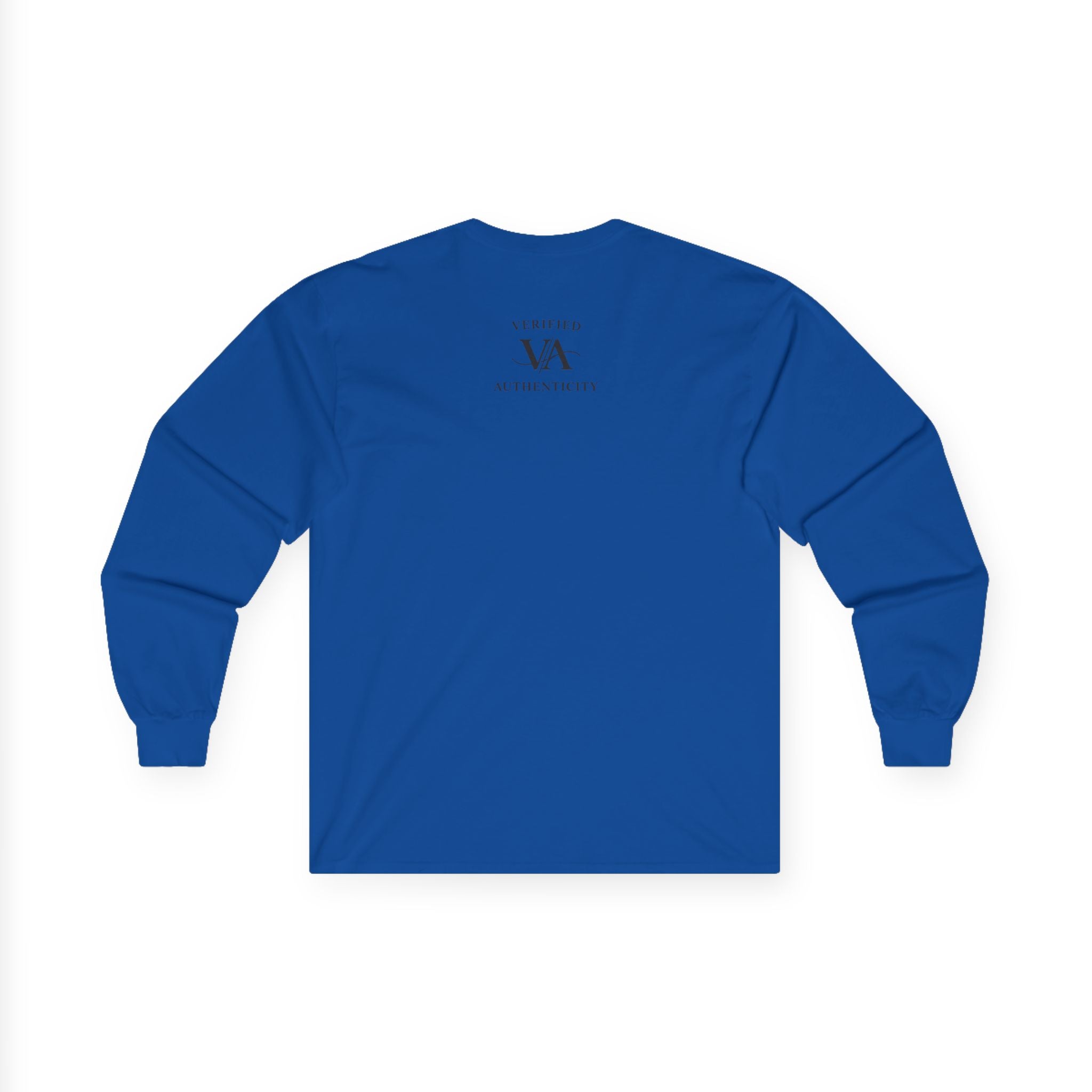 Long Sleeve Tee — "Verified Authenticity" Linear Logo