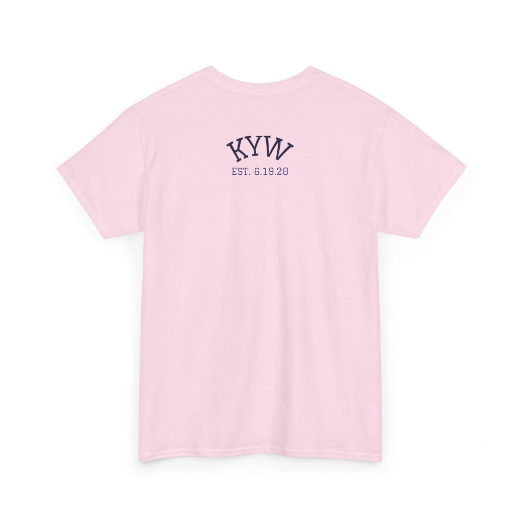 Know Your Worth EST. 6.19.20 — Inspirational Small Teddy Bear Graphic Tee