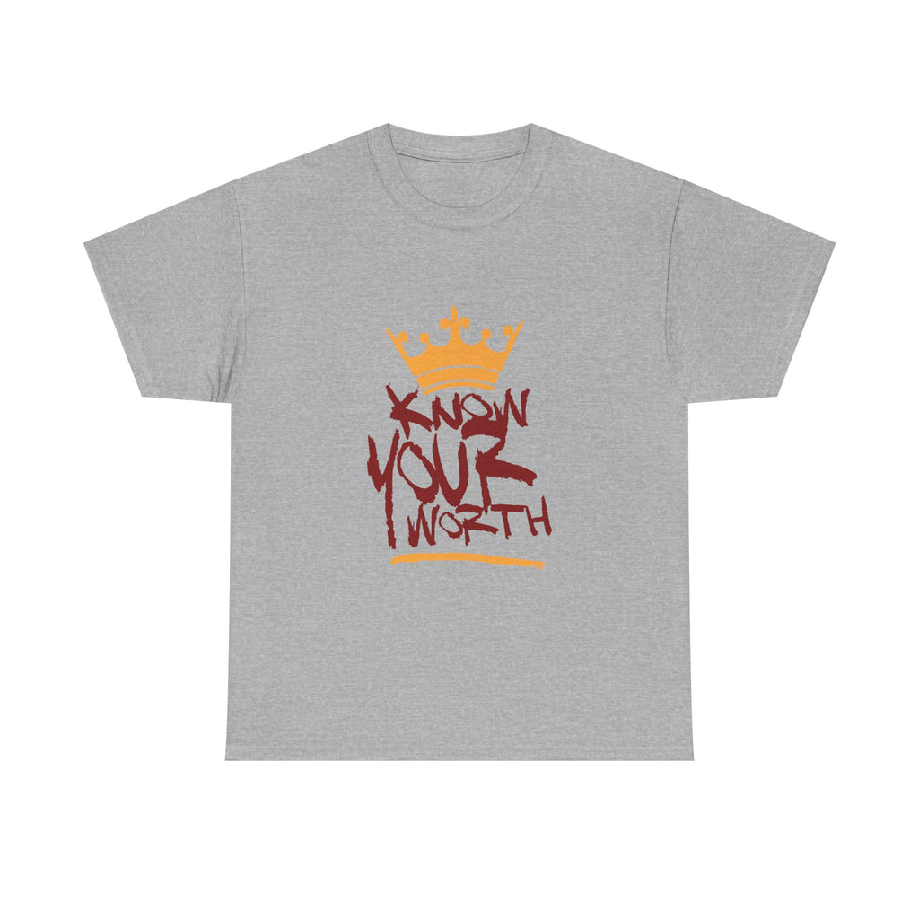 KYW — Inspirational Gold & Burgundy Crown Graphic Tee