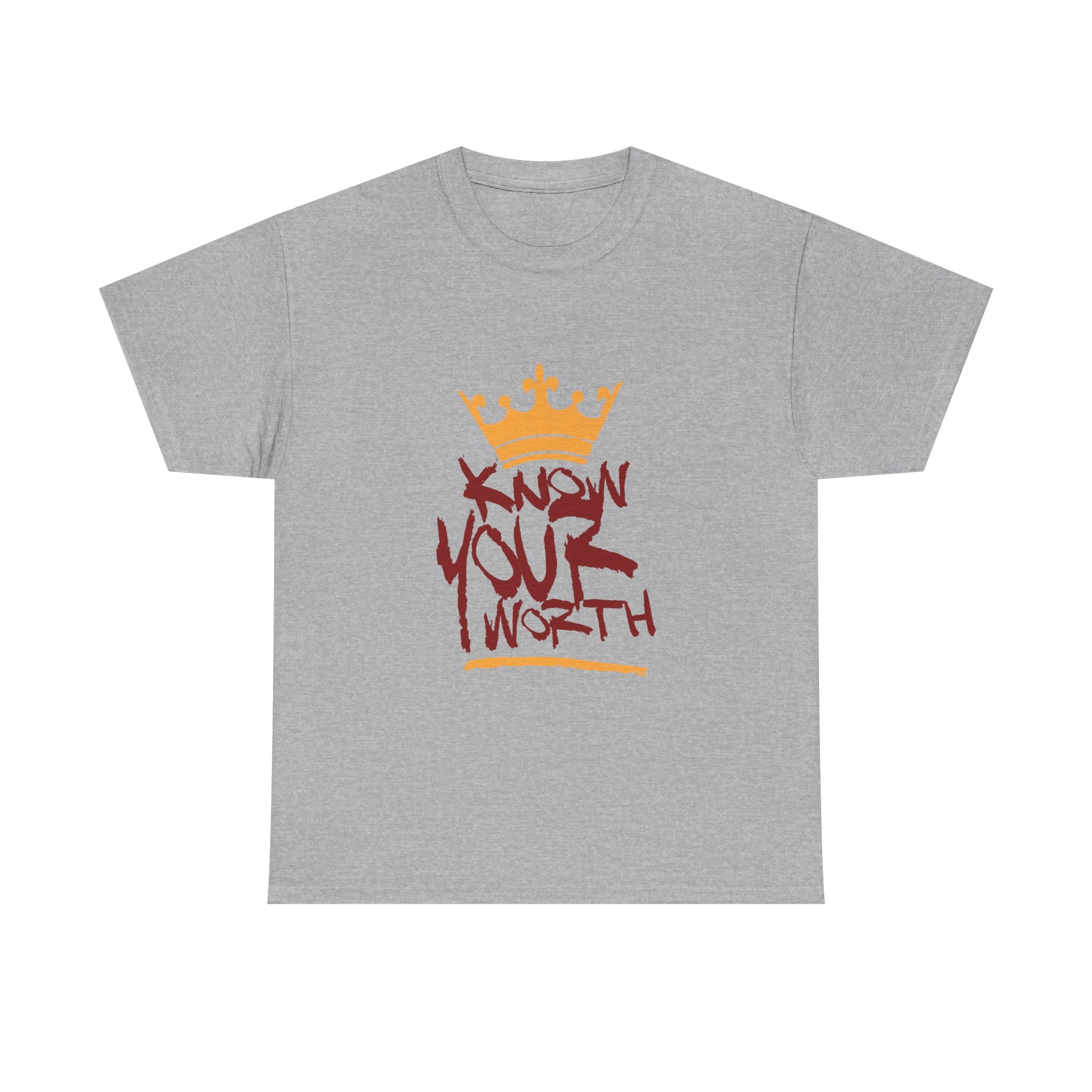 KYW — Inspirational Gold & Burgundy Crown Graphic Tee