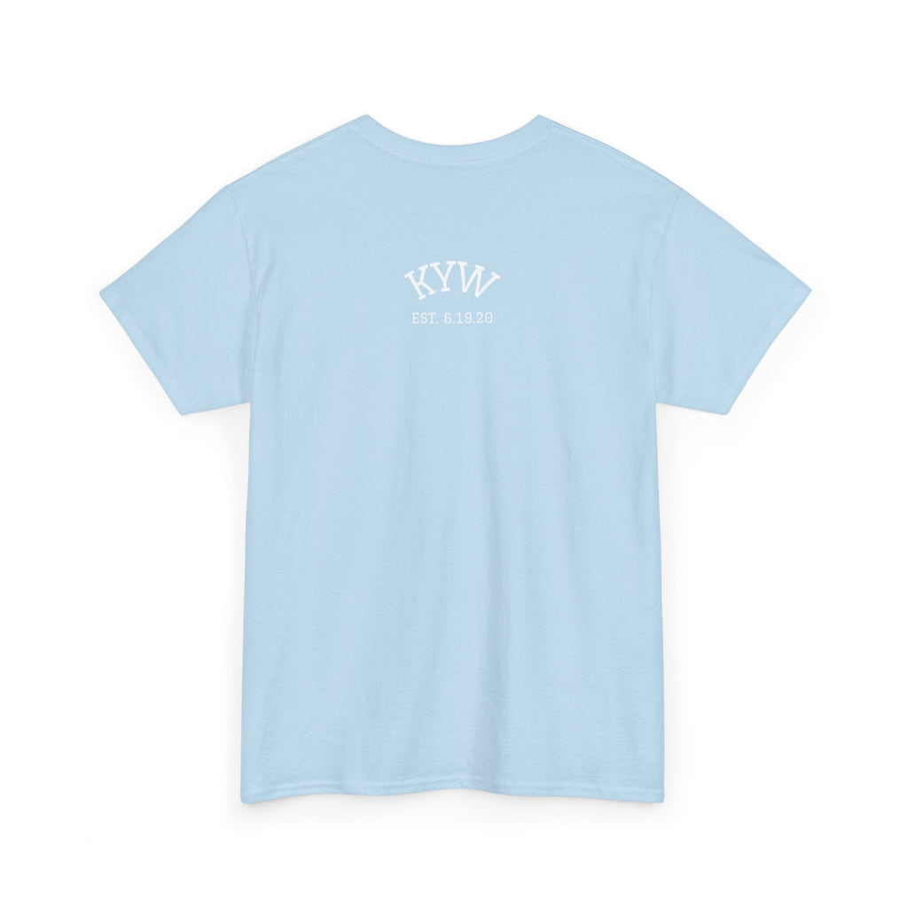 KYW — Inspirational White Crown Graphic Tee