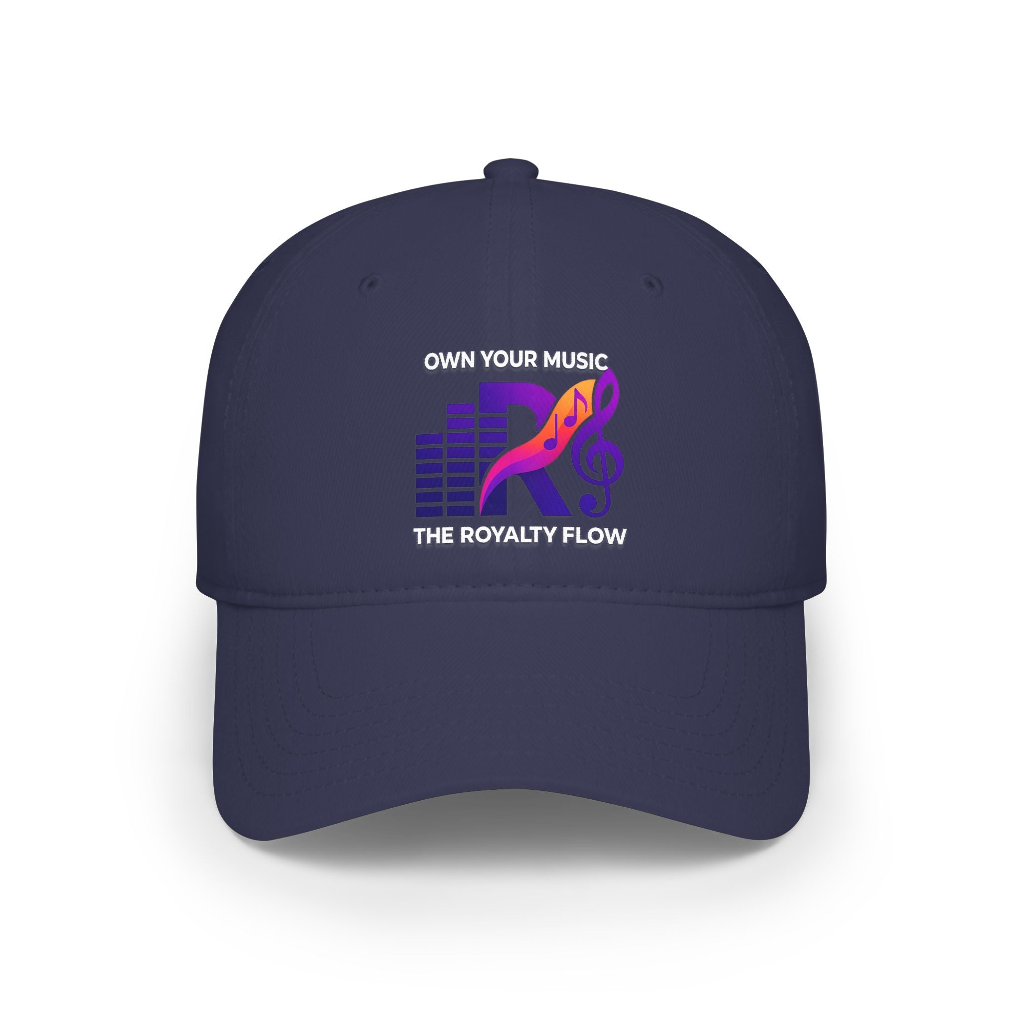 The Royalty Flow Music Logo - Low Profile Baseball Cap