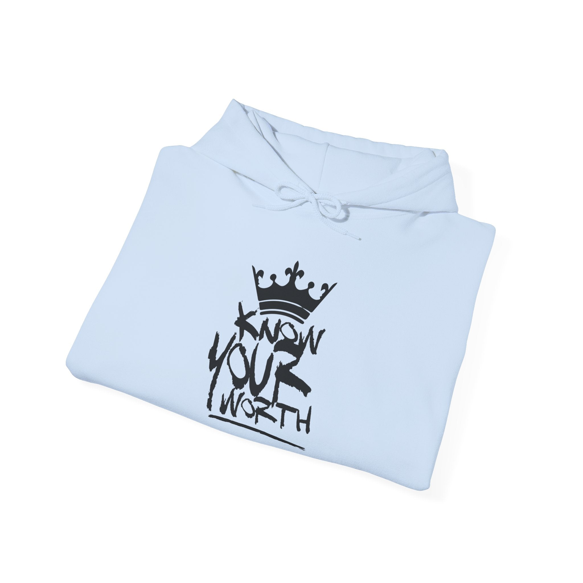 KYW — Inspirational Black Crown Graphic Hoodie