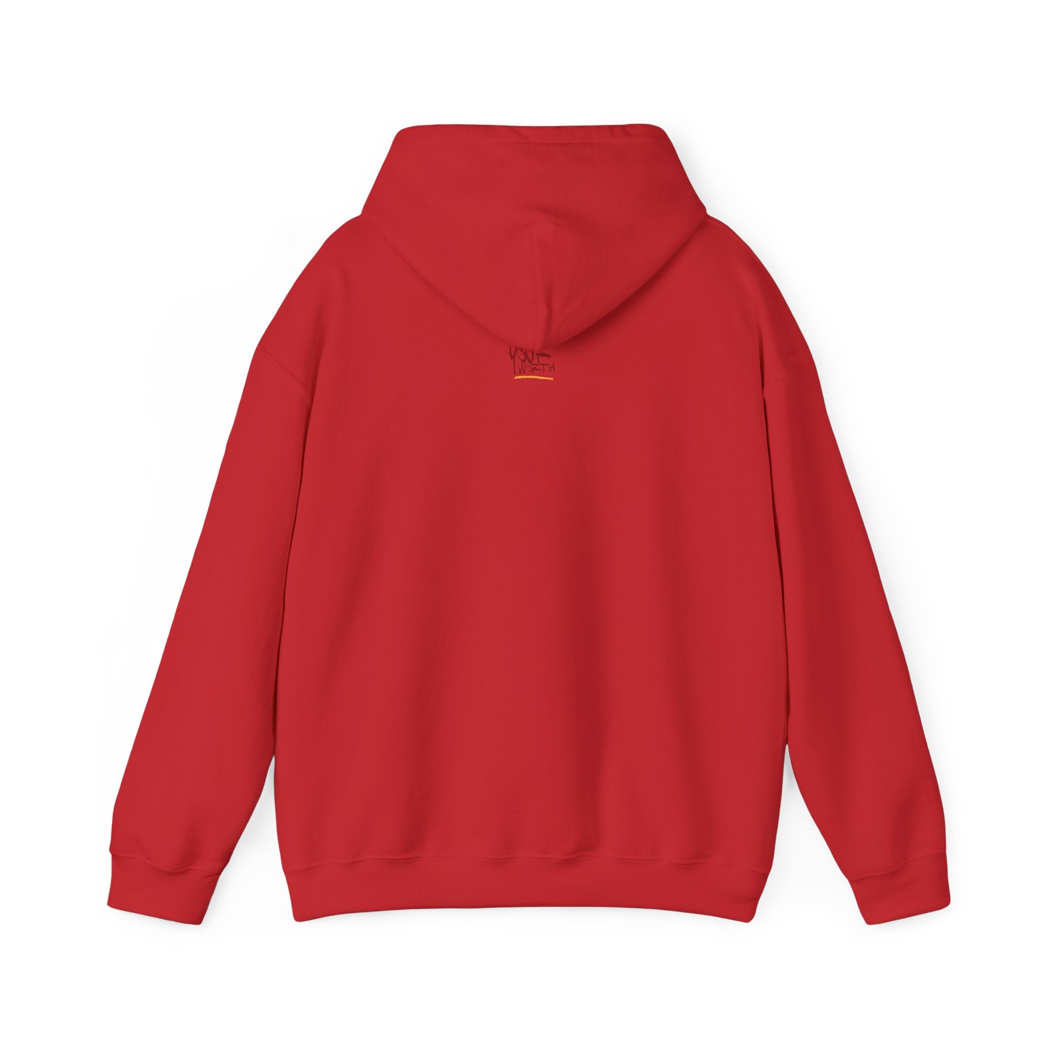 The Math Ain't Math'n — Inspirational Gold & Burgundy Crown Graphic Hoodie