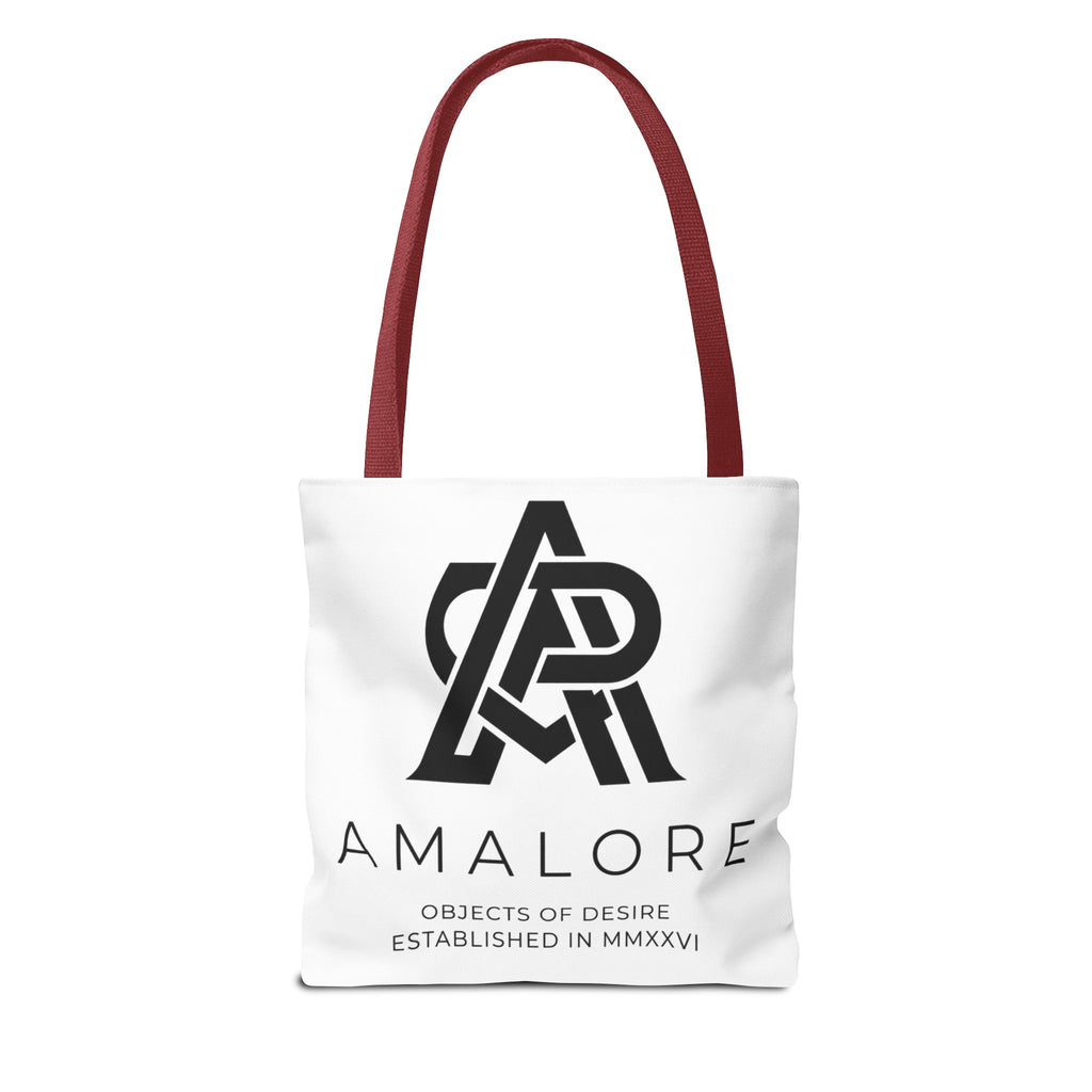 Amalore Designer Tote Bag — Minimalist Branded Canvas Tote