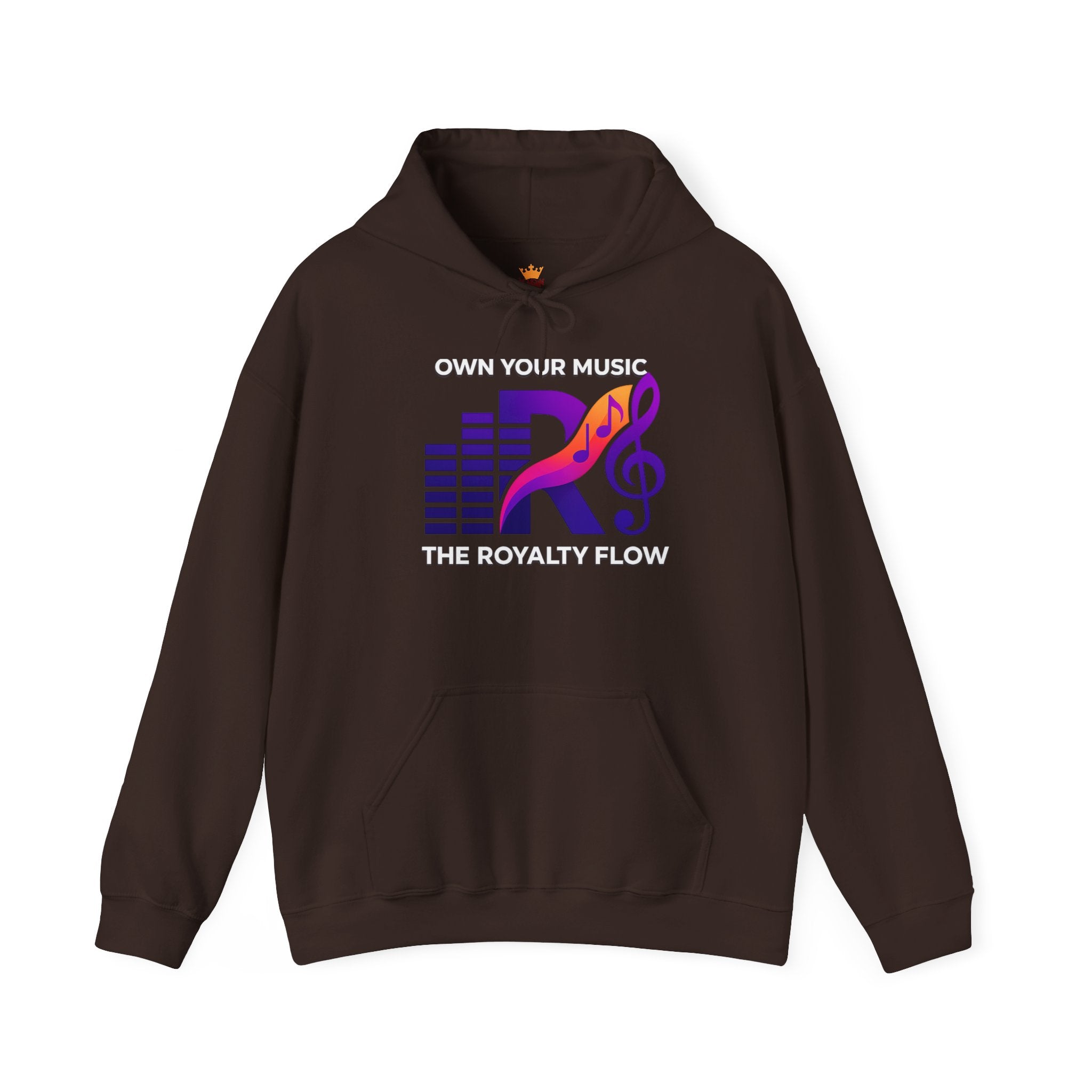 The Royalty Flow Hoodie by KYW — Music Logo - Pullover