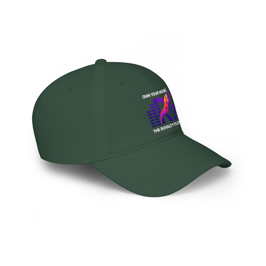 The Royalty Flow Music Logo - Low Profile Baseball Cap
