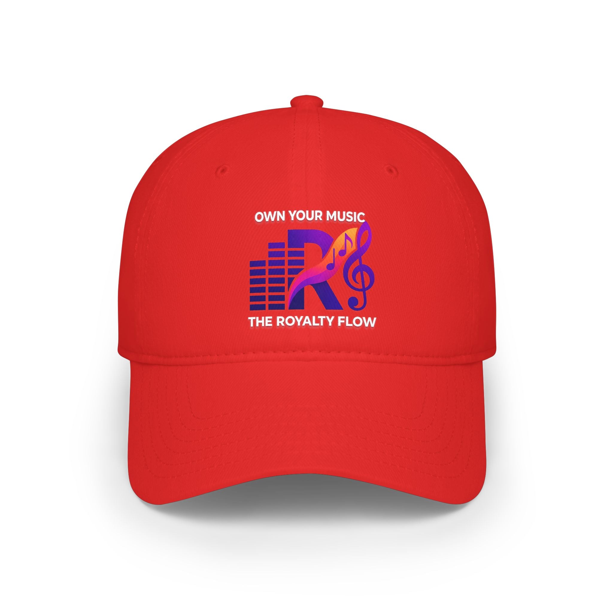 The Royalty Flow Music Logo - Low Profile Baseball Cap