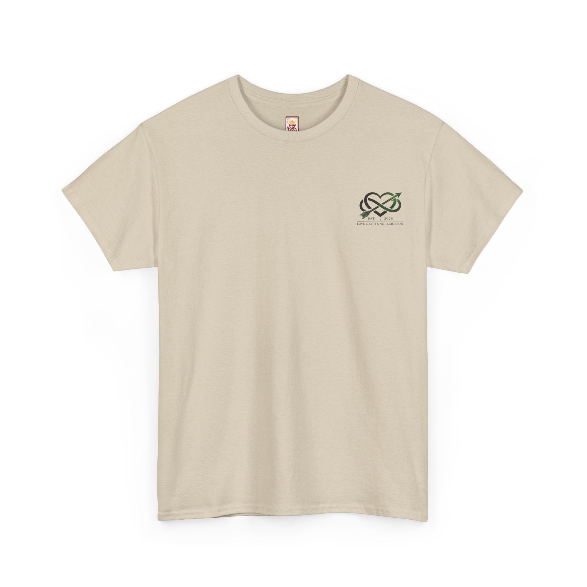 Love Like It's No Tomorrow by KYW - Left Logo — Graphic Tee