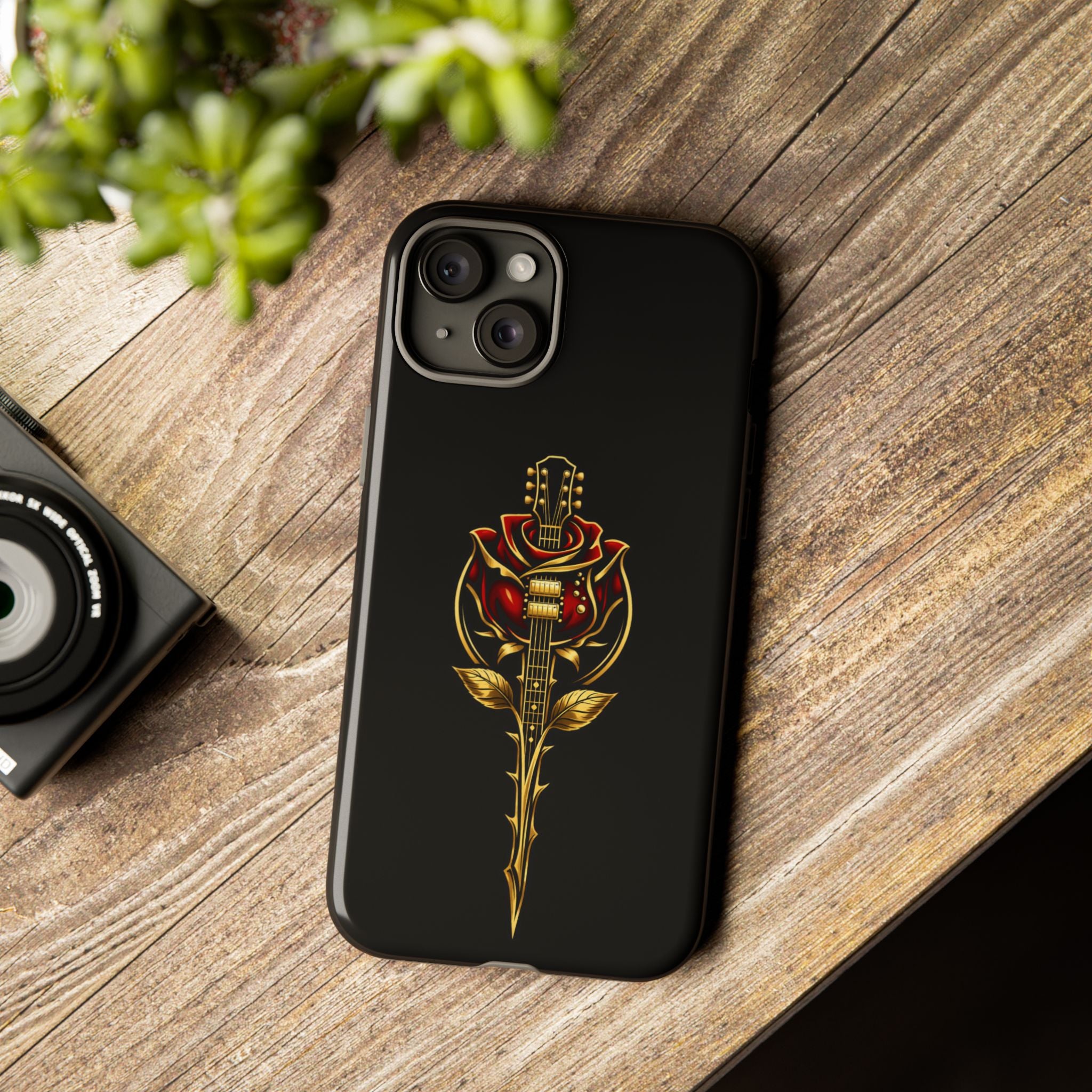 Guitar Rose by Know Your Worth 61920 - Cell Phone Case/ Cover