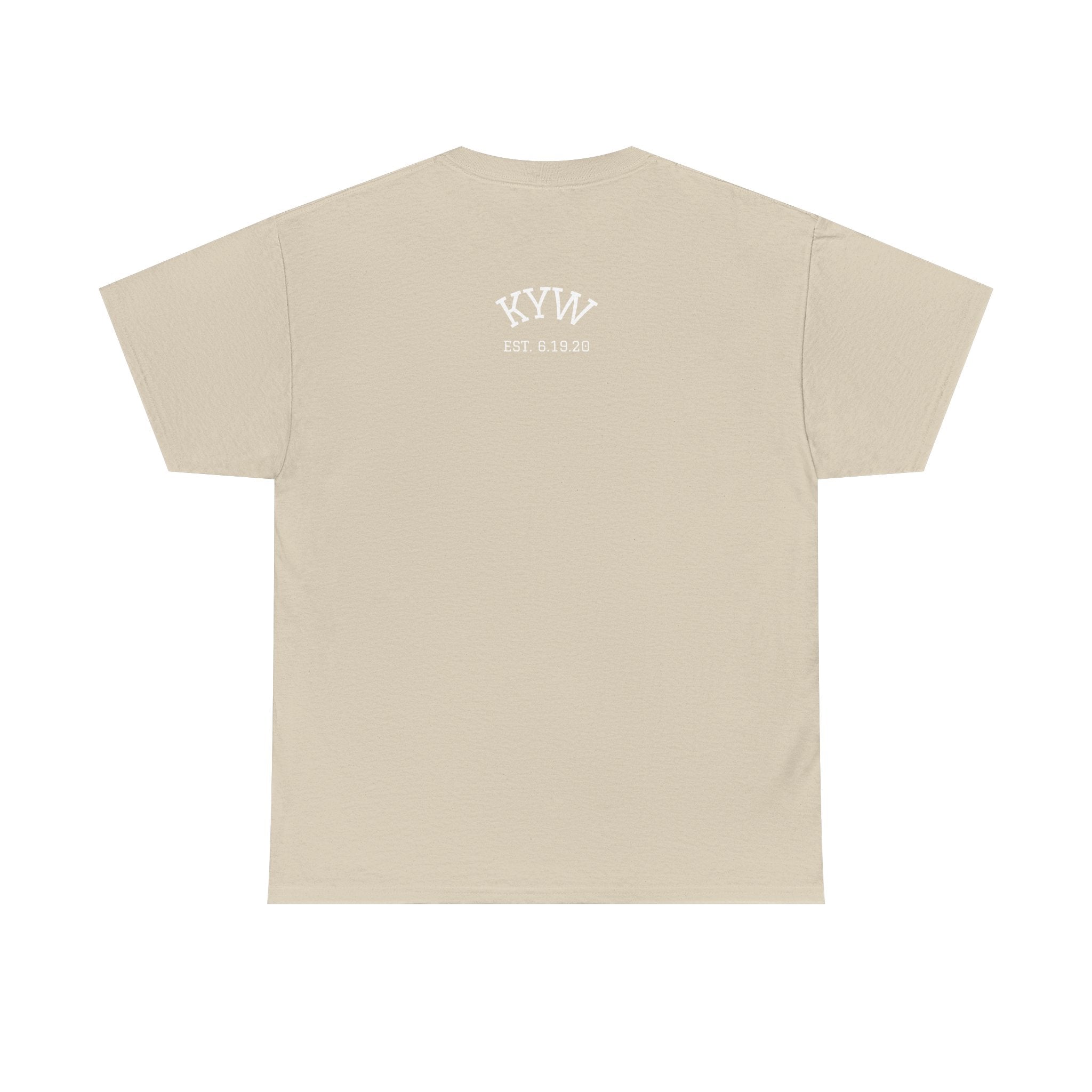 KYW — Inspirational White Crown Graphic Tee