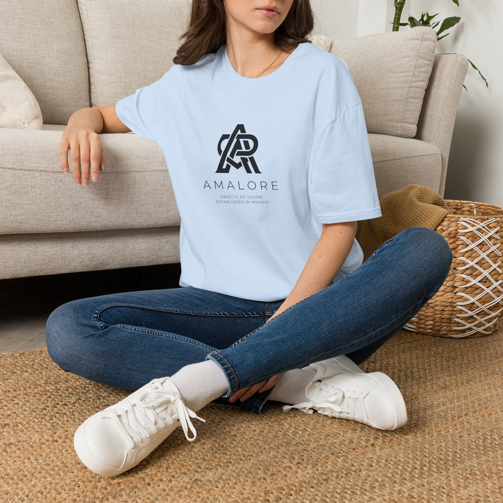 Amalore Logo T-Shirt — Minimalist Monogram Tee for Everyday Wear