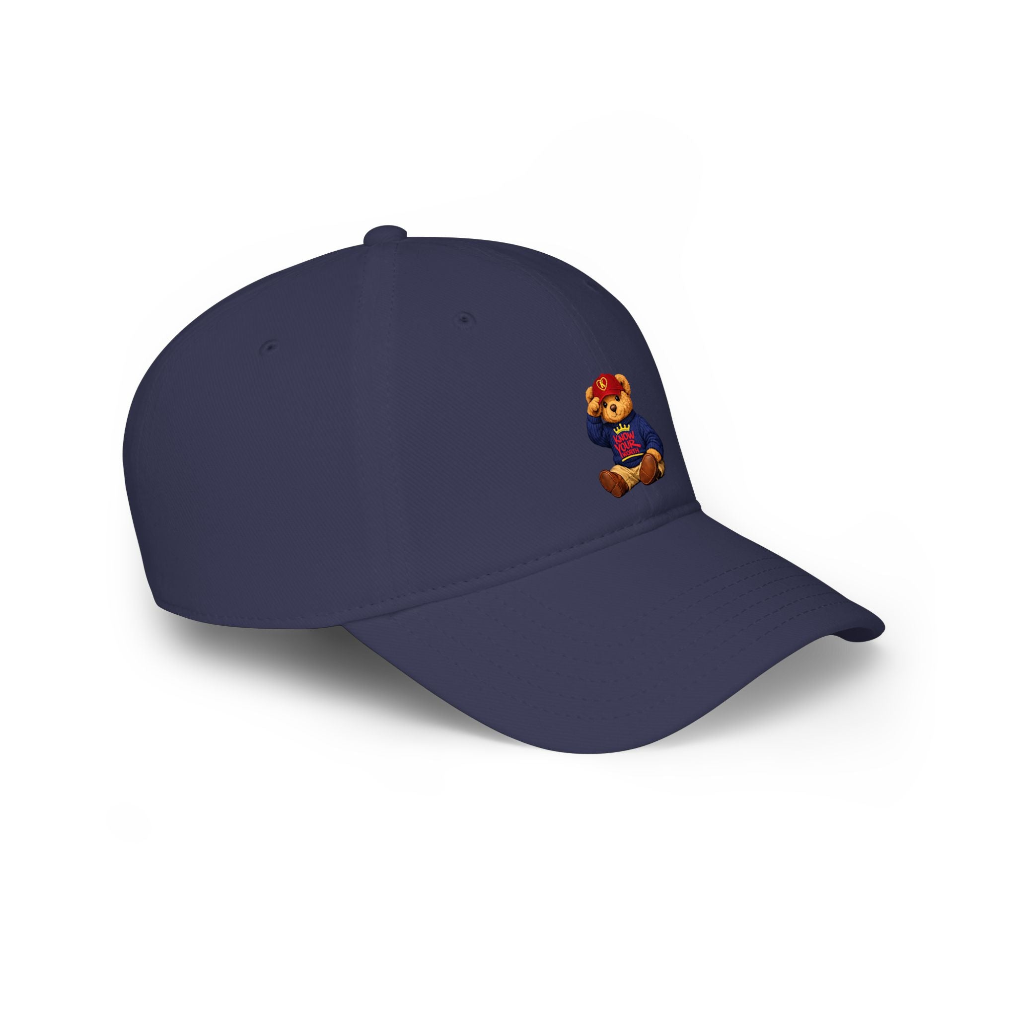Know Your Worth - Brown Teddy Bear - Low Profile Baseball Cap