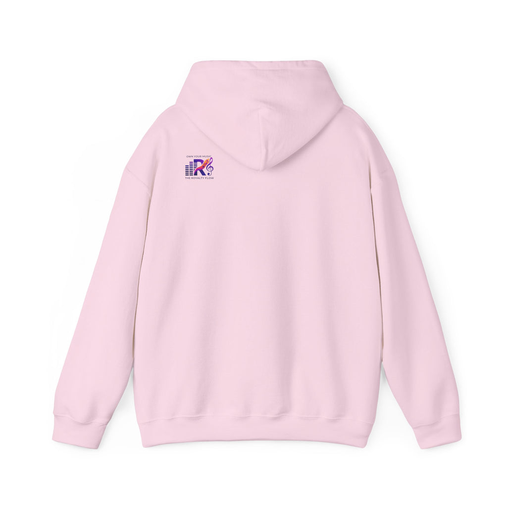 The Royal Flow by KYW - Hoodie — White or Pink _ Music Logo - Pullover