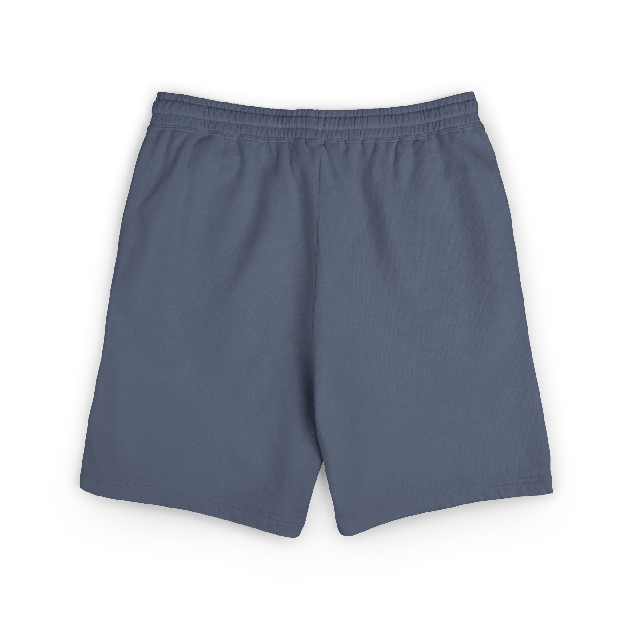 Embroidered - Know Your Worth Est. 61920 - Teddy Bear Fleece Sweat Shorts — Lightweight Garment-Dyed Lounge Shorts