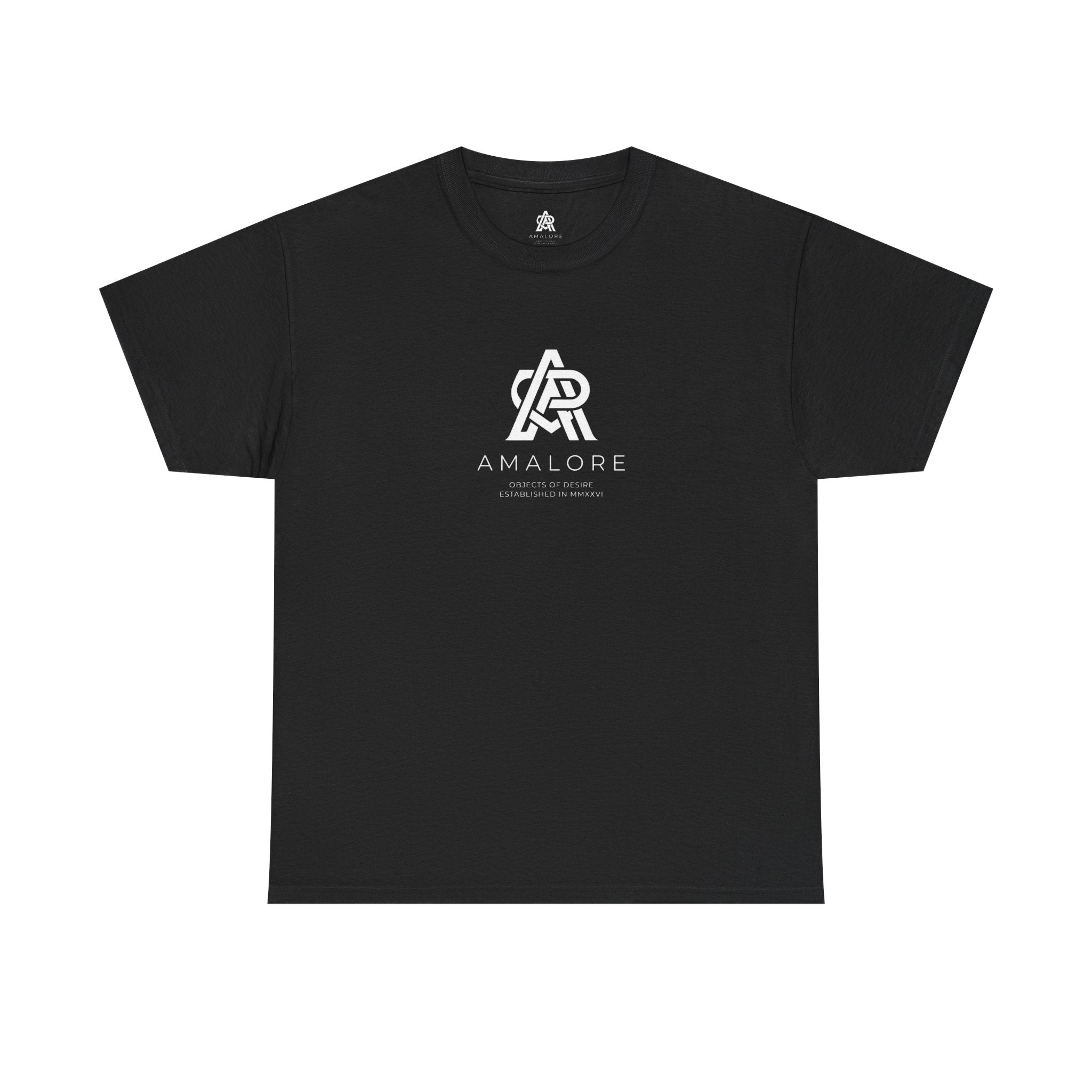 Amalore Designer Tee — Inspirational White Crown Graphic Tee