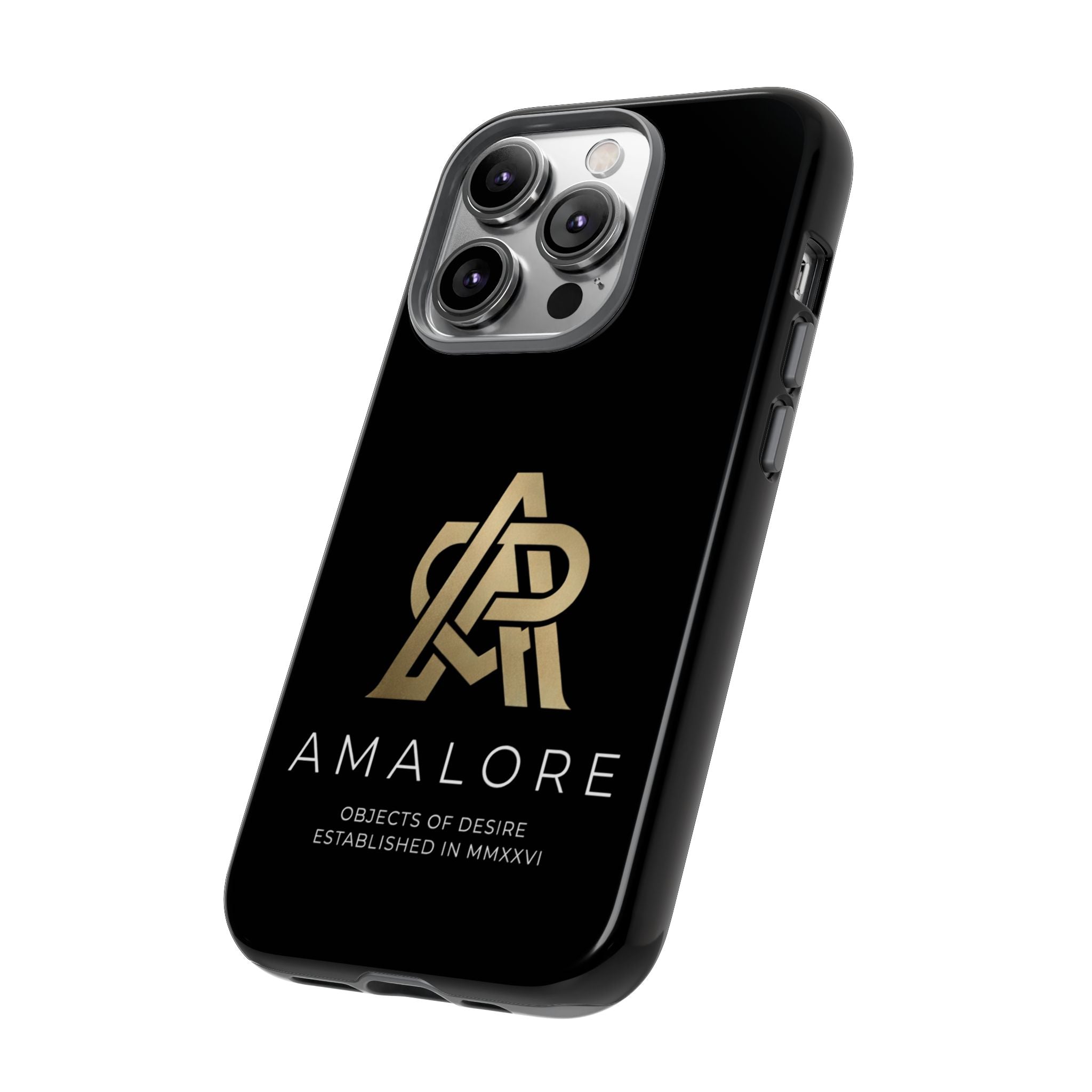 Amalore Designer - Gold Symbol - Cell Phone Case/ Cover