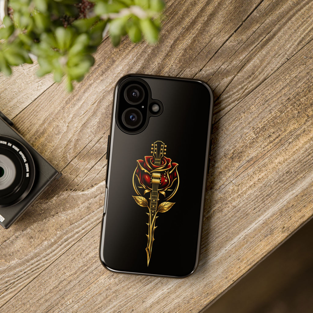 Guitar Rose by Know Your Worth 61920 - Cell Phone Case/ Cover