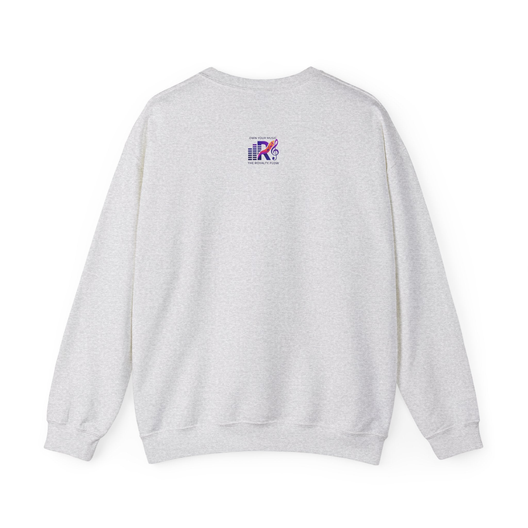 The Royalty Flow by KYW - Music Logo - 4 Colors Crewneck Sweatshirt