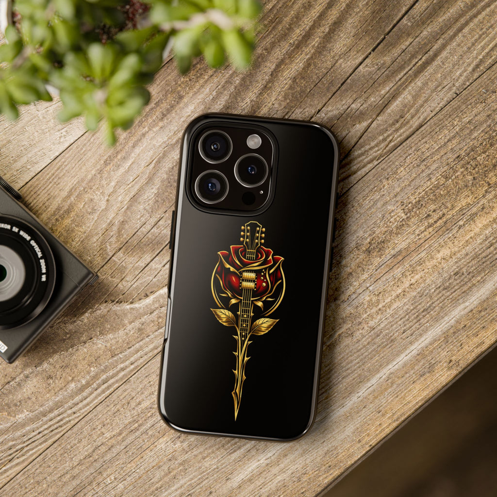 Guitar Rose by Know Your Worth 61920 - Cell Phone Case/ Cover