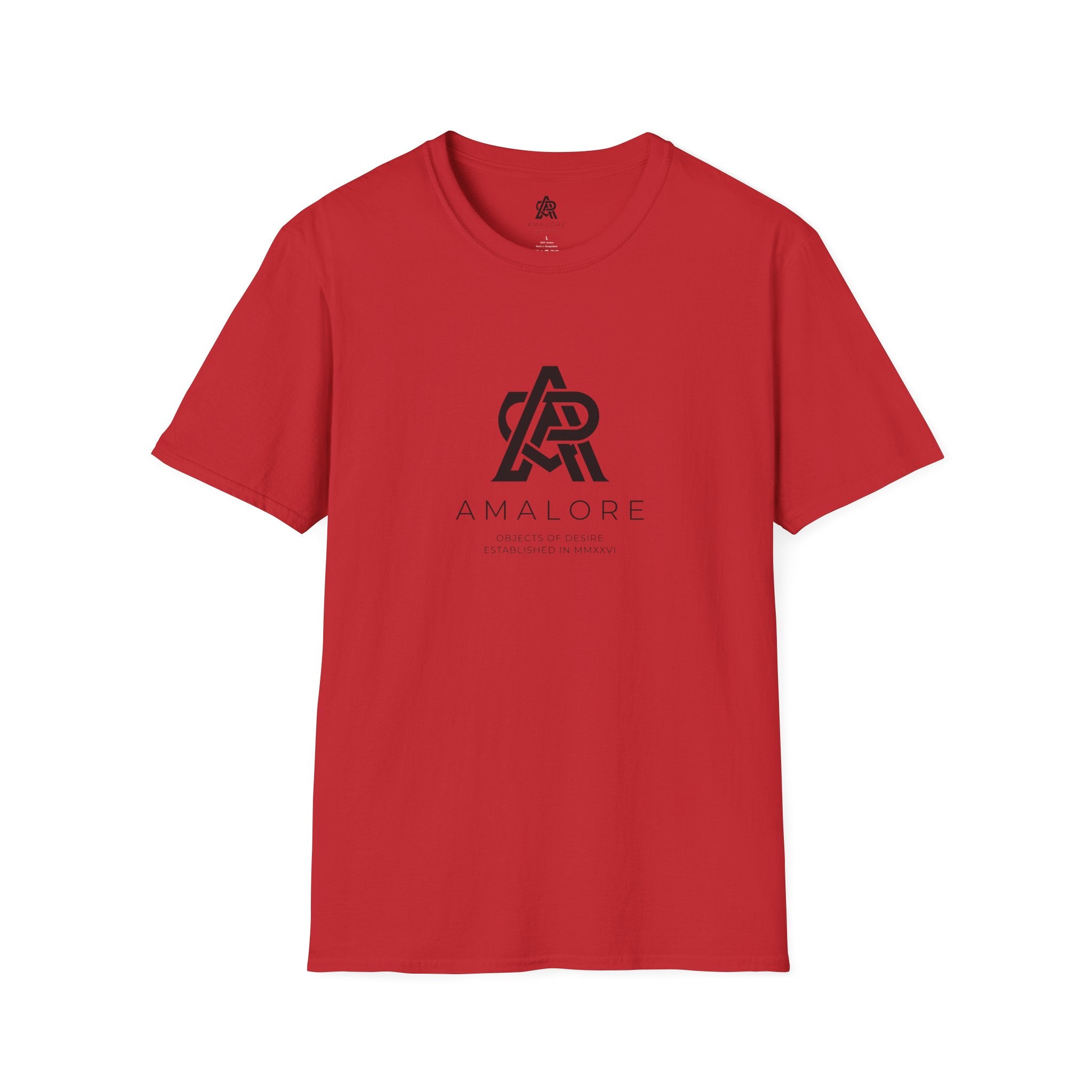 Amalore Logo T-Shirt — Minimalist Monogram Tee for Everyday Wear