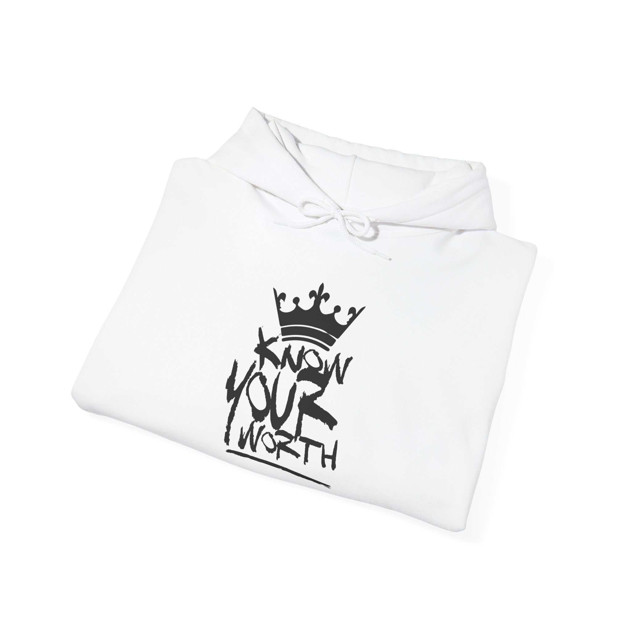 KYW — Inspirational Black Crown Graphic Hoodie