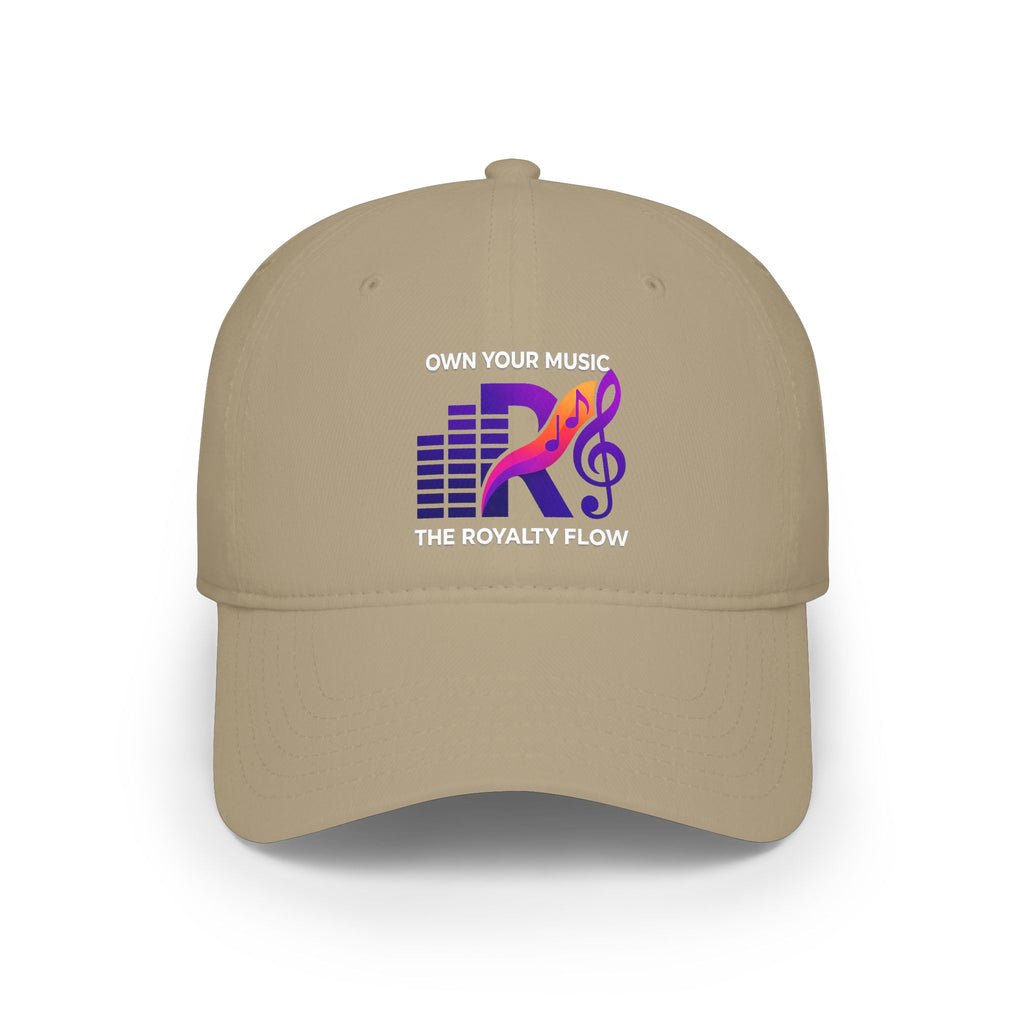 The Royalty Flow Music Logo - Low Profile Baseball Cap