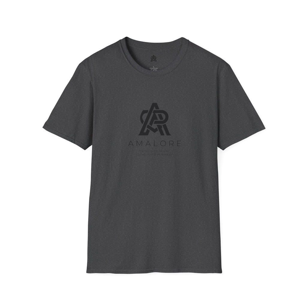Amalore Logo T-Shirt — Minimalist Monogram Tee for Everyday Wear