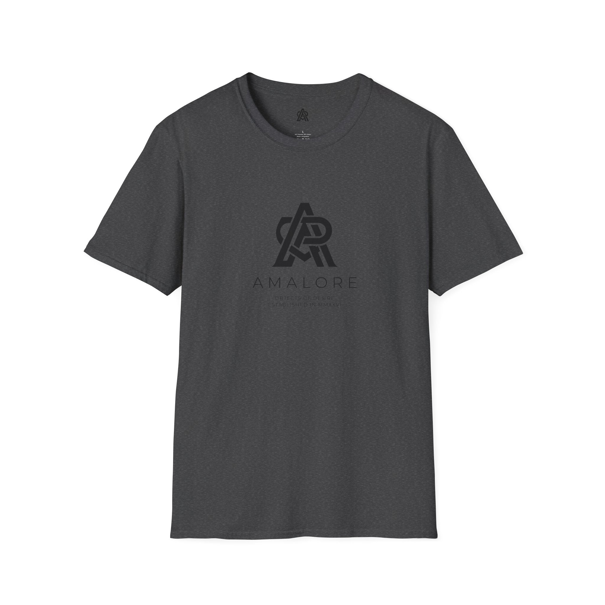 Amalore Logo T-Shirt — Minimalist Monogram Tee for Everyday Wear