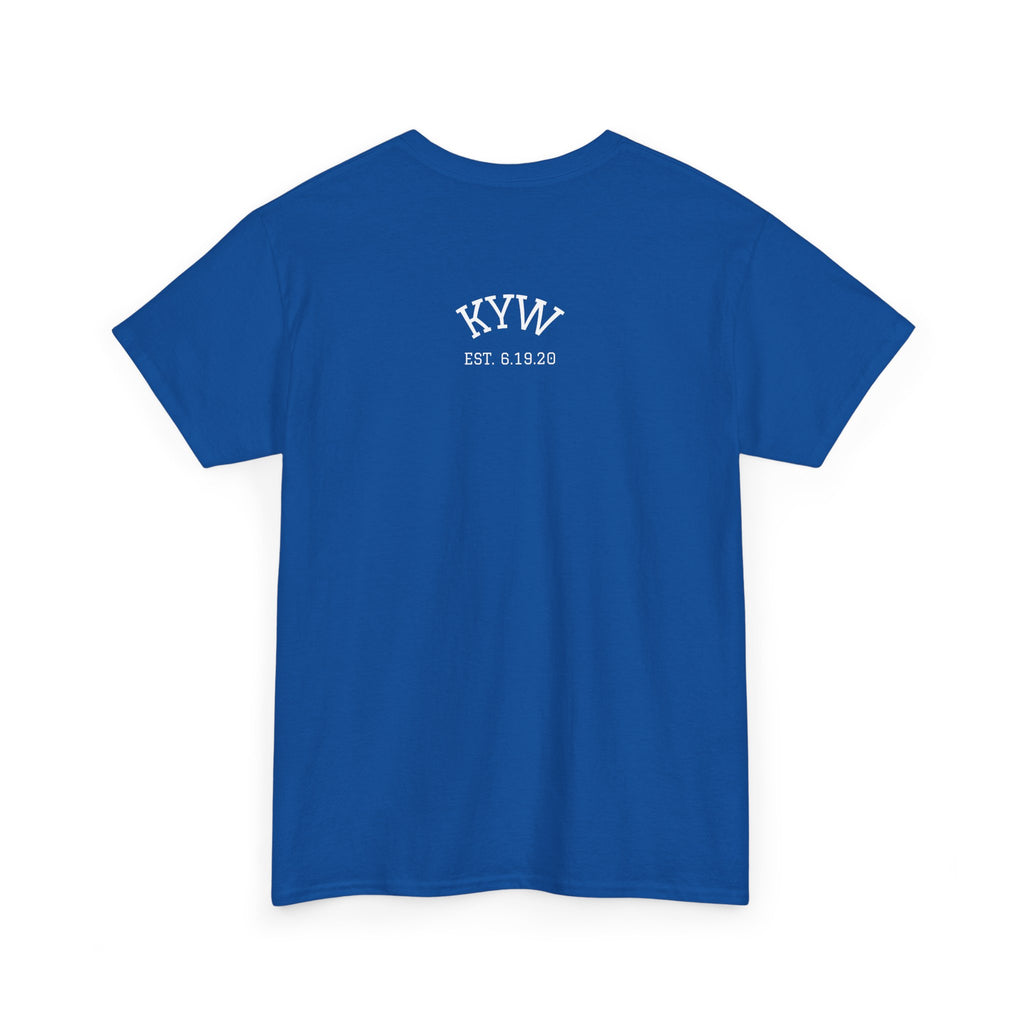 KYW — Inspirational White Crown Graphic Tee