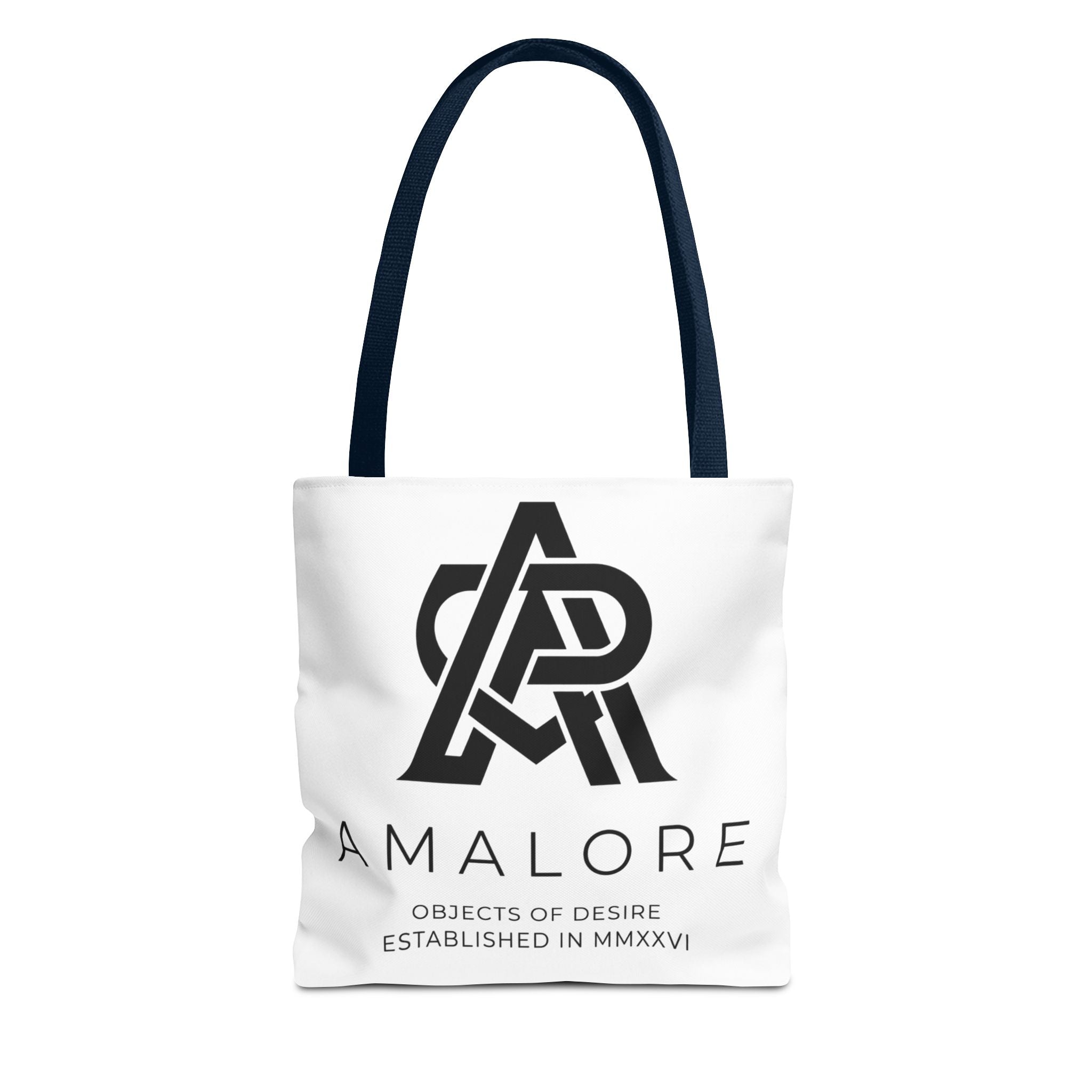 Amalore Designer Tote Bag — Minimalist Branded Canvas Tote