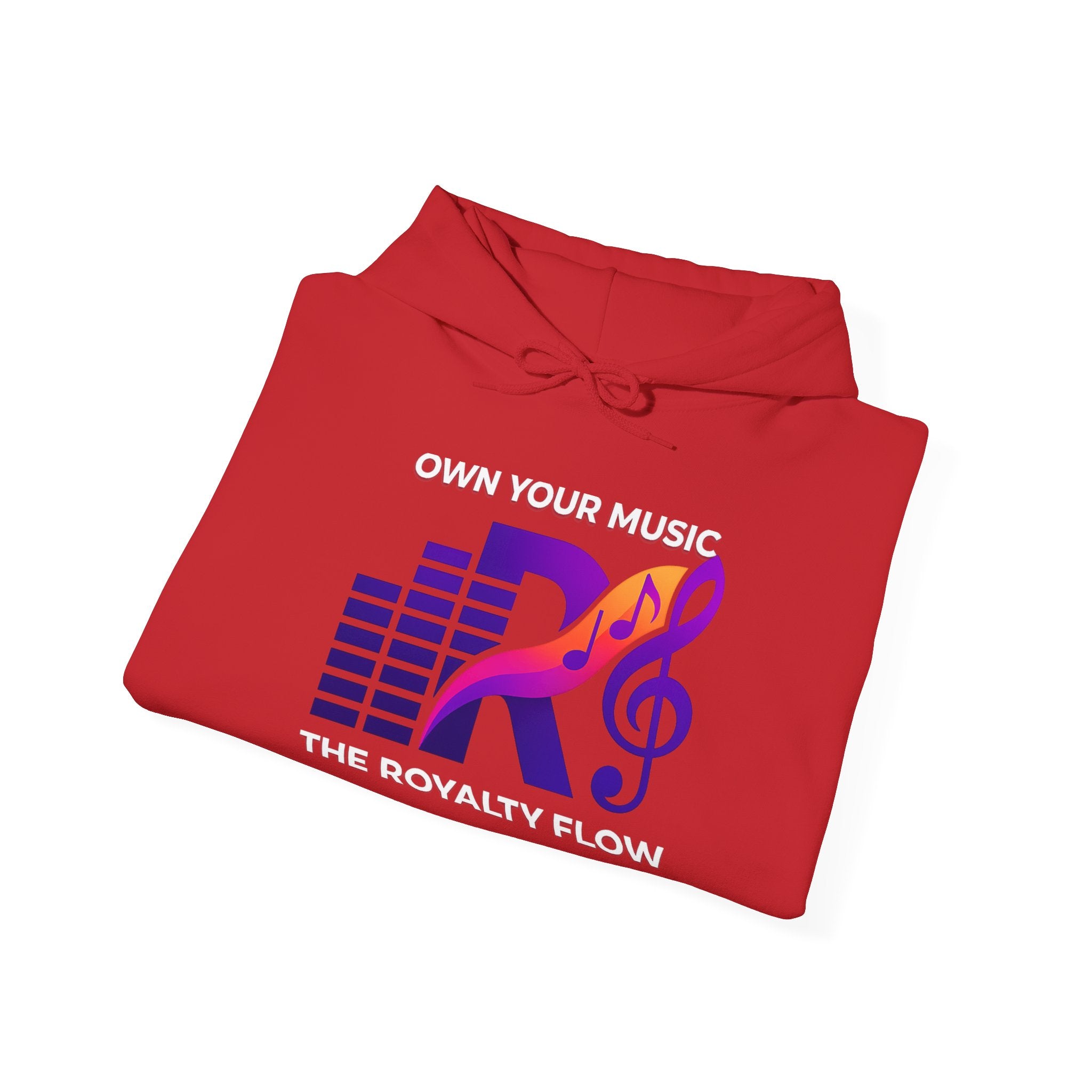 The Royalty Flow Hoodie by KYW — Music Logo - Pullover