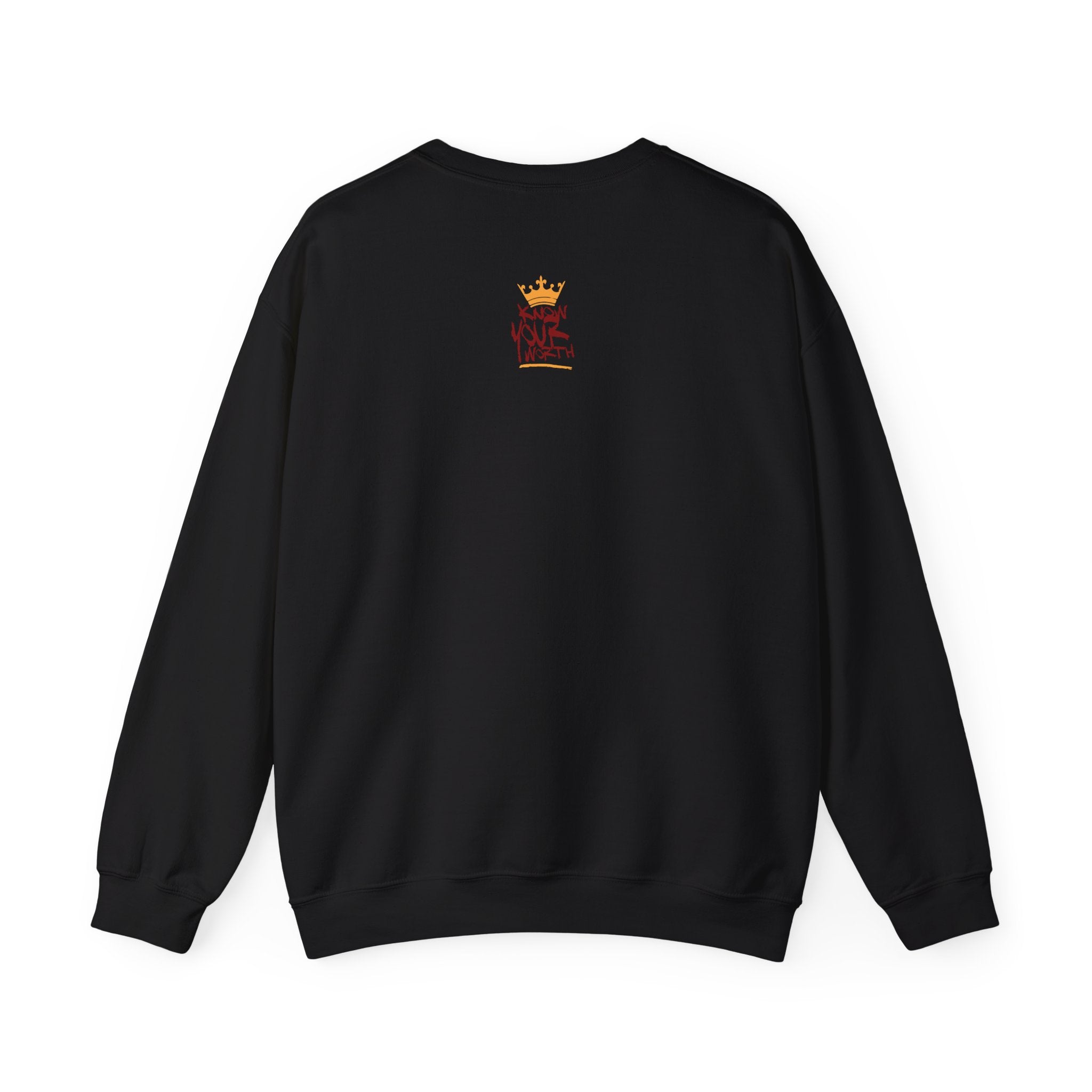 Know Your Worth - Royal KYW Bear Graphic - Crewneck Sweatshirt