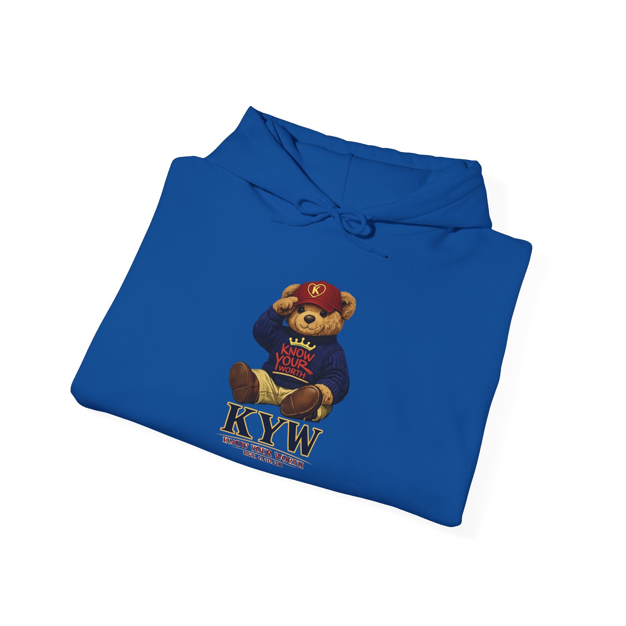KYW Hoodie — Big Bear Logo | Royal Blue