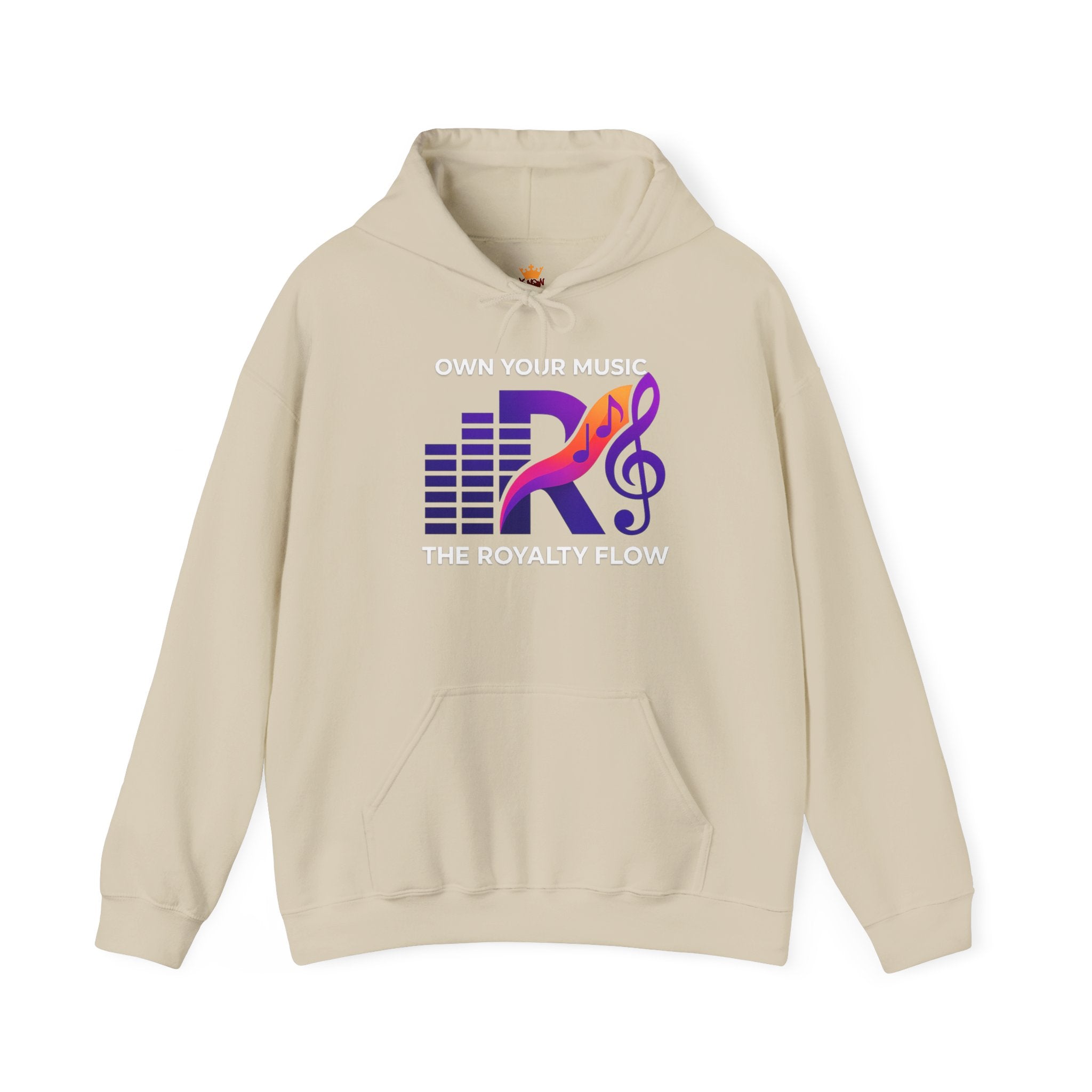 The Royalty Flow Hoodie by KYW — Music Logo - Pullover