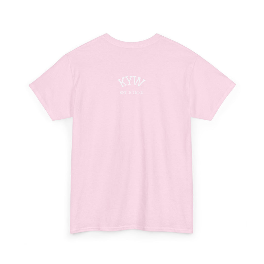 KYW — Inspirational White Crown Graphic Tee